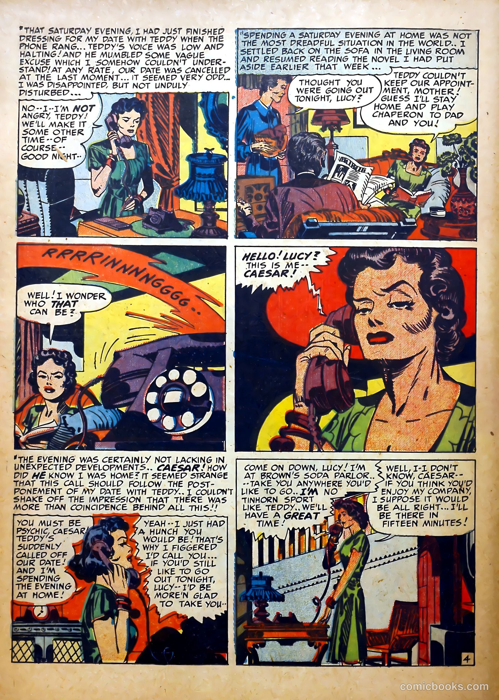 Young Romance #20 (1950) — page 6 of 52