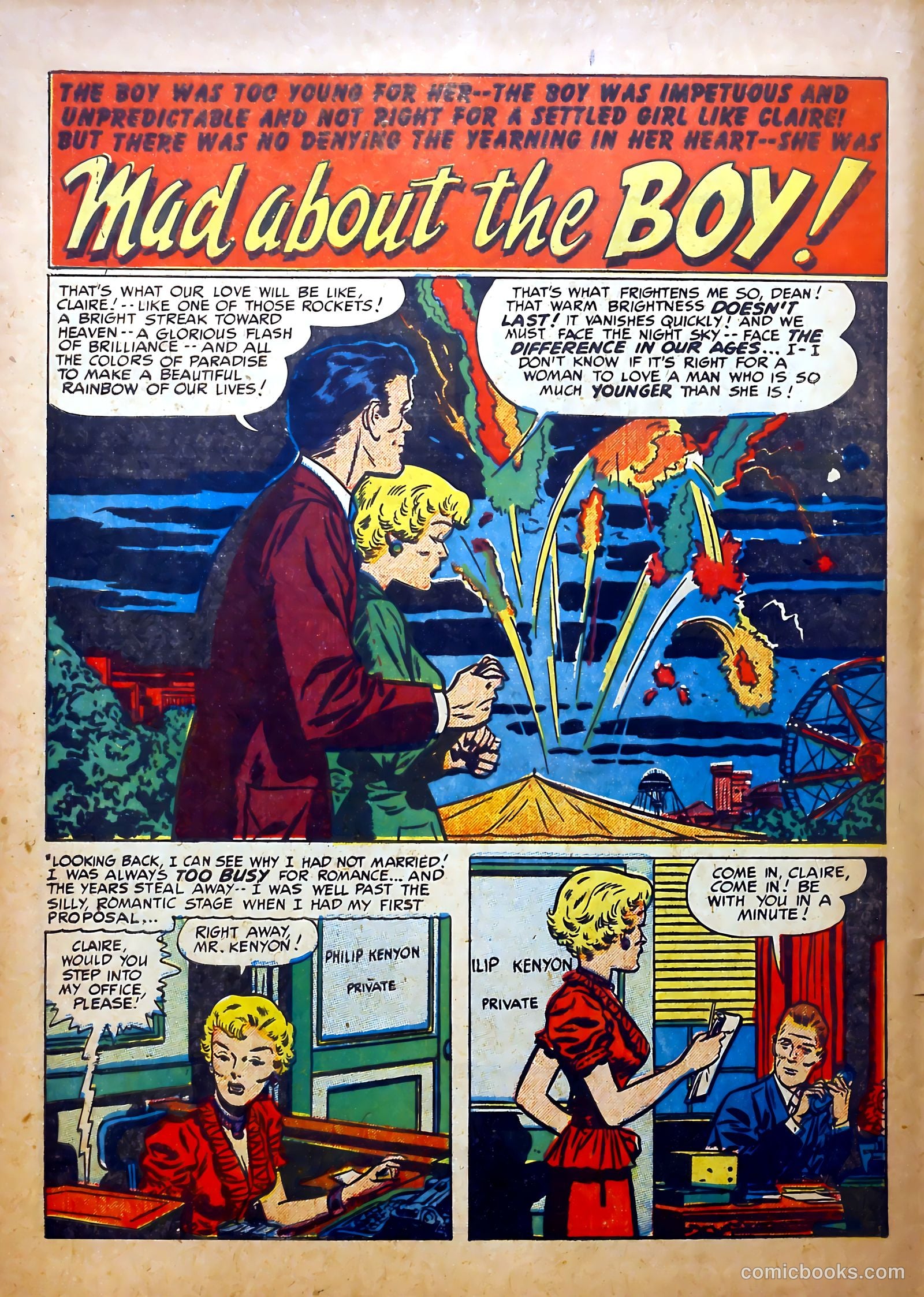Young Romance #20 (1950) — page 18 of 52