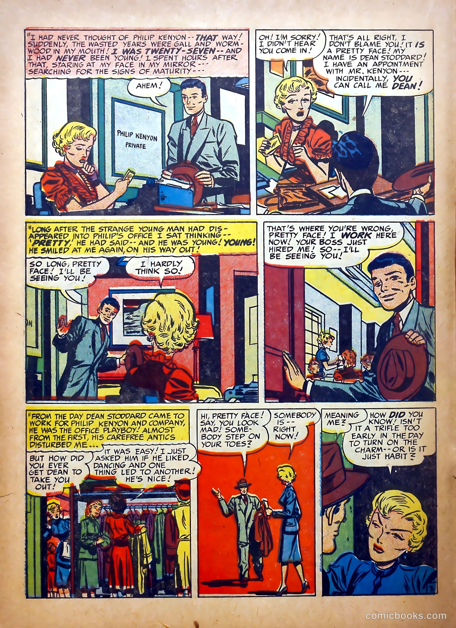 Young Romance #20 (1950) — page 20 of 52