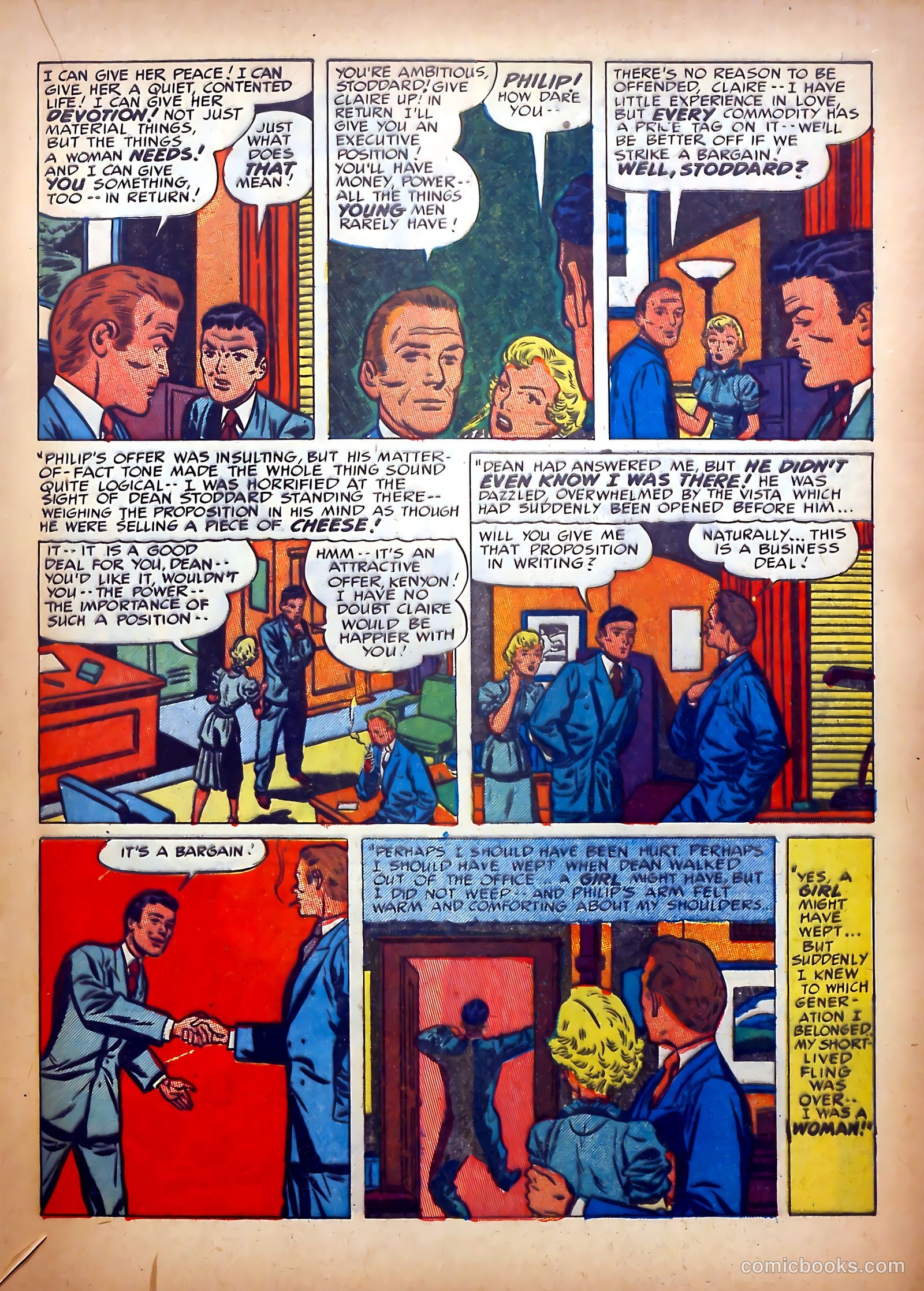 Young Romance #20 (1950) — page 25 of 52