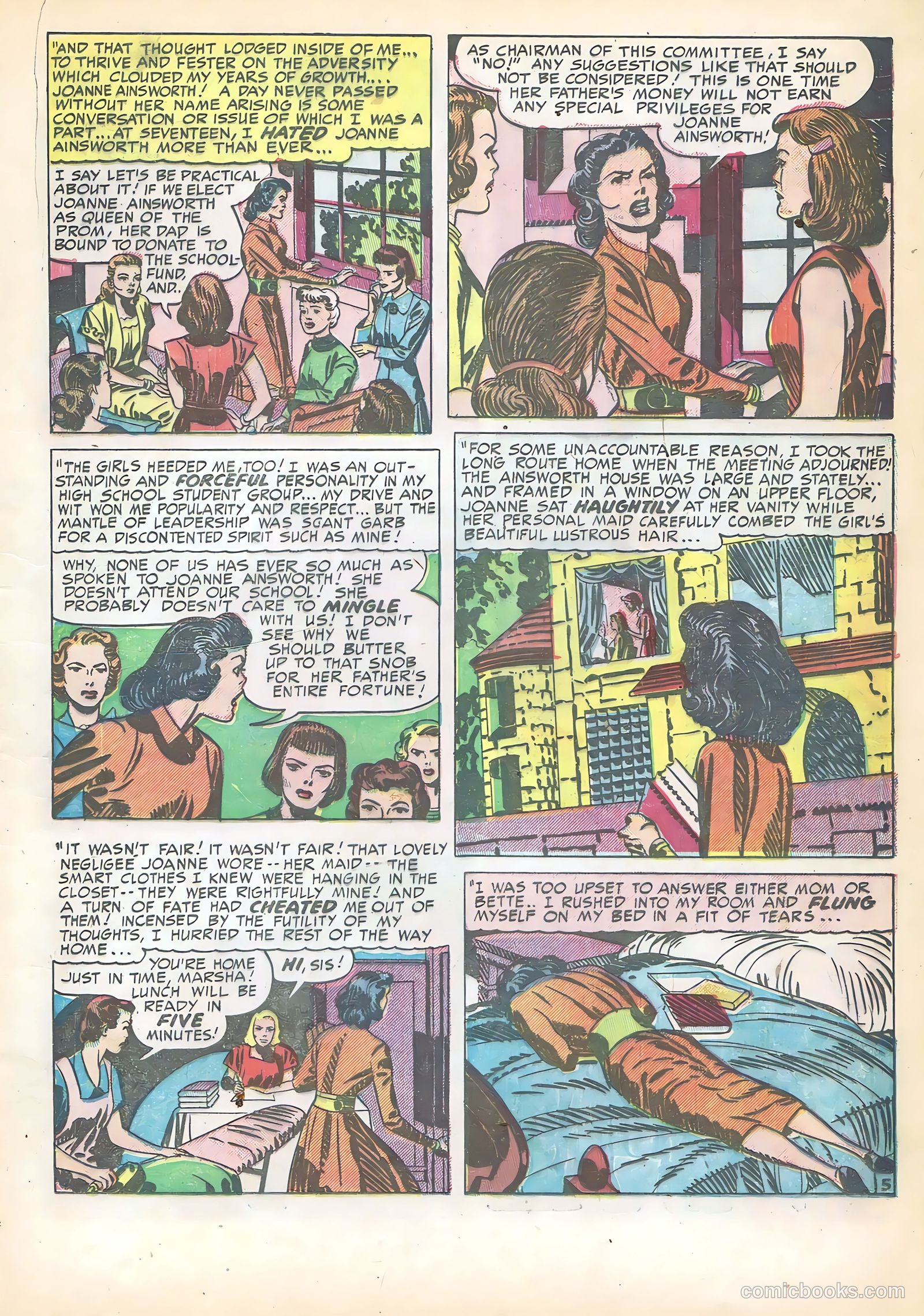 Young Romance #21 (1950) — page 7 of 52