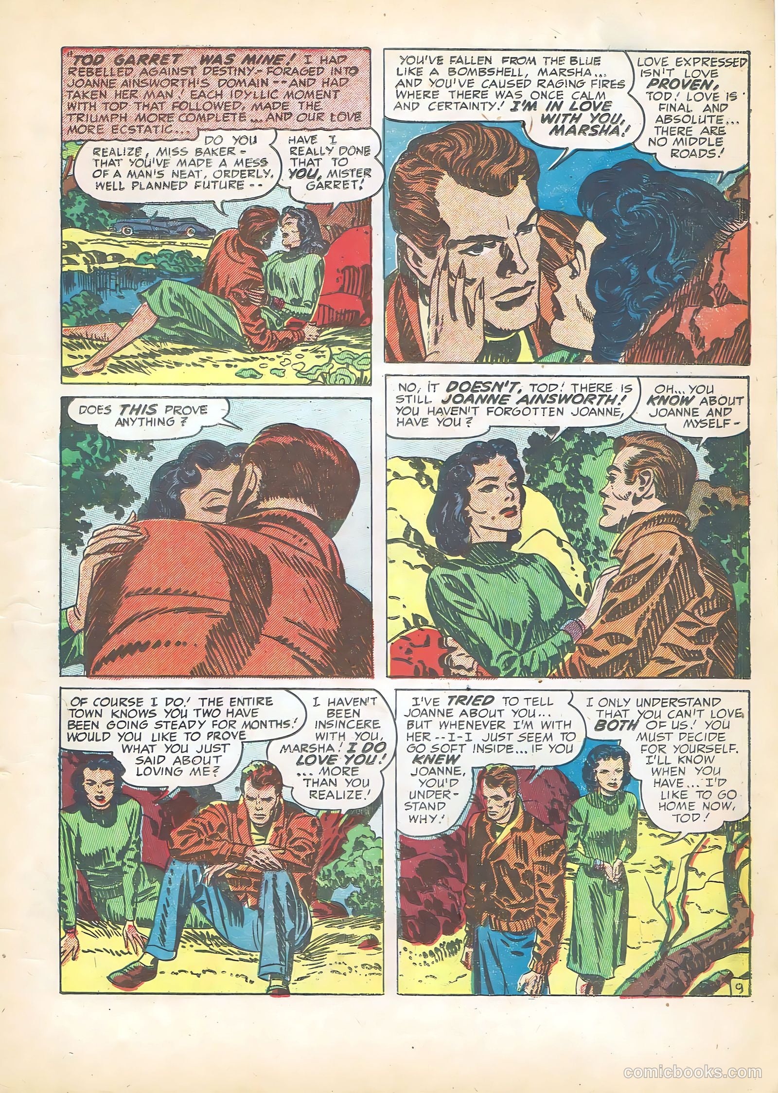 Young Romance #21 (1950) — page 11 of 52