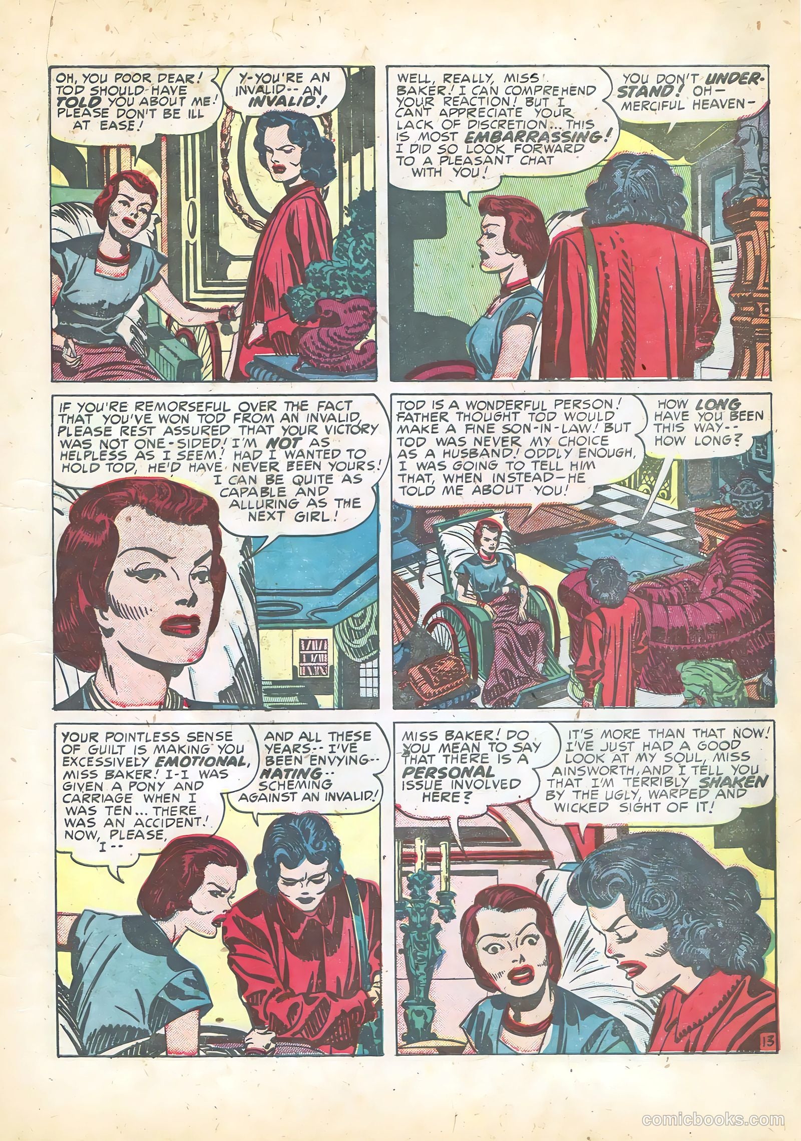 Young Romance #21 (1950) — page 15 of 52