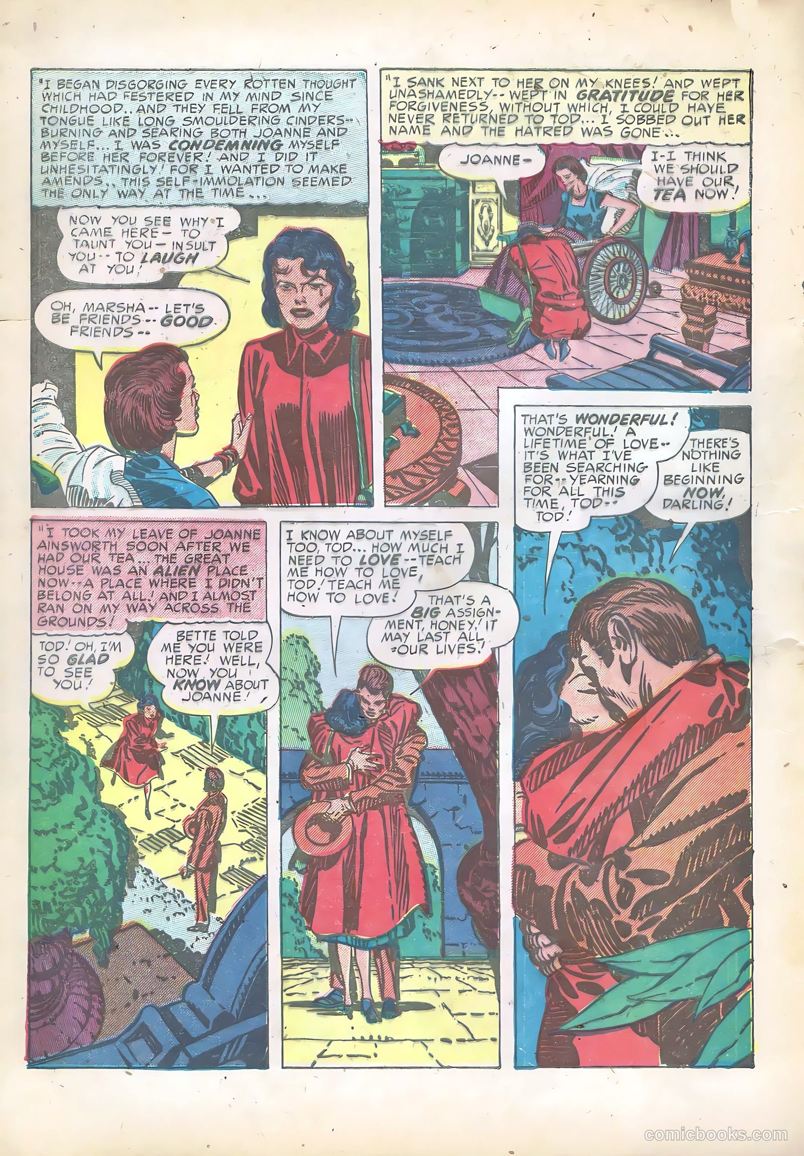 Young Romance #21 (1950) — page 16 of 52