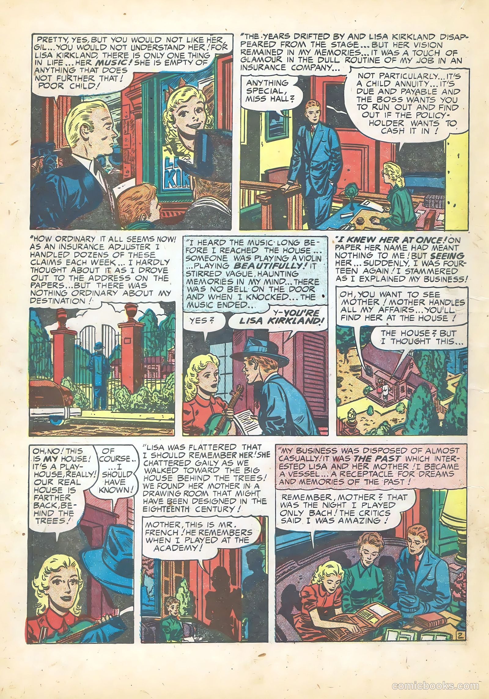 Young Romance #21 (1950) — page 30 of 52