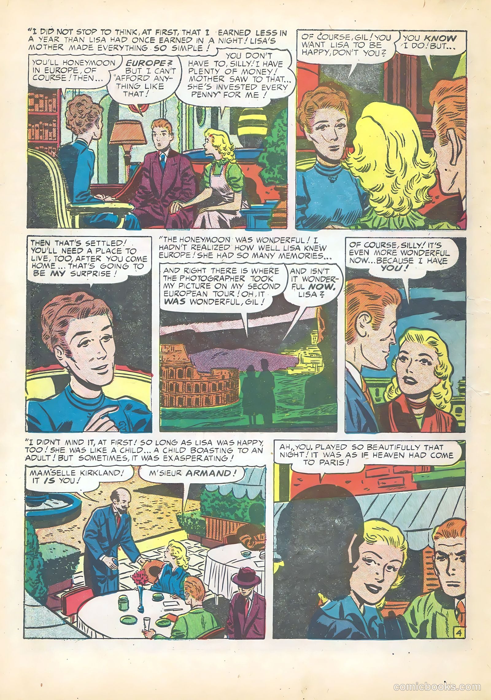 Young Romance #21 (1950) — page 32 of 52