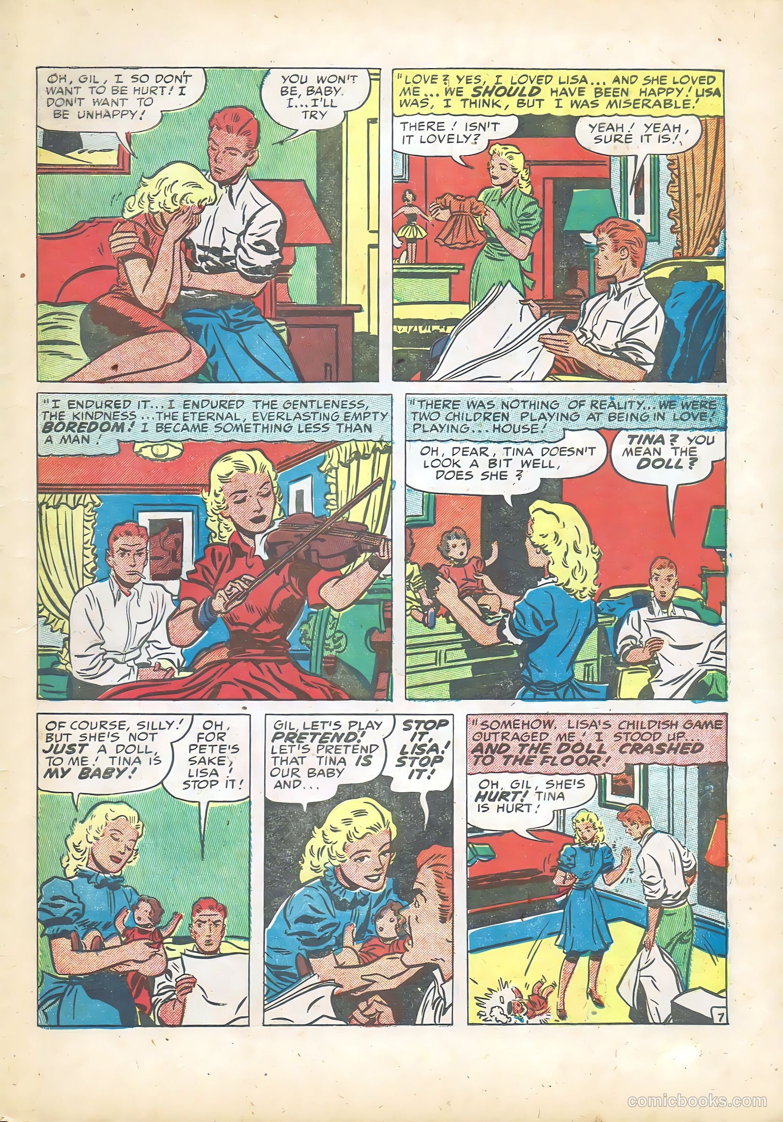 Young Romance #21 (1950) — page 35 of 52