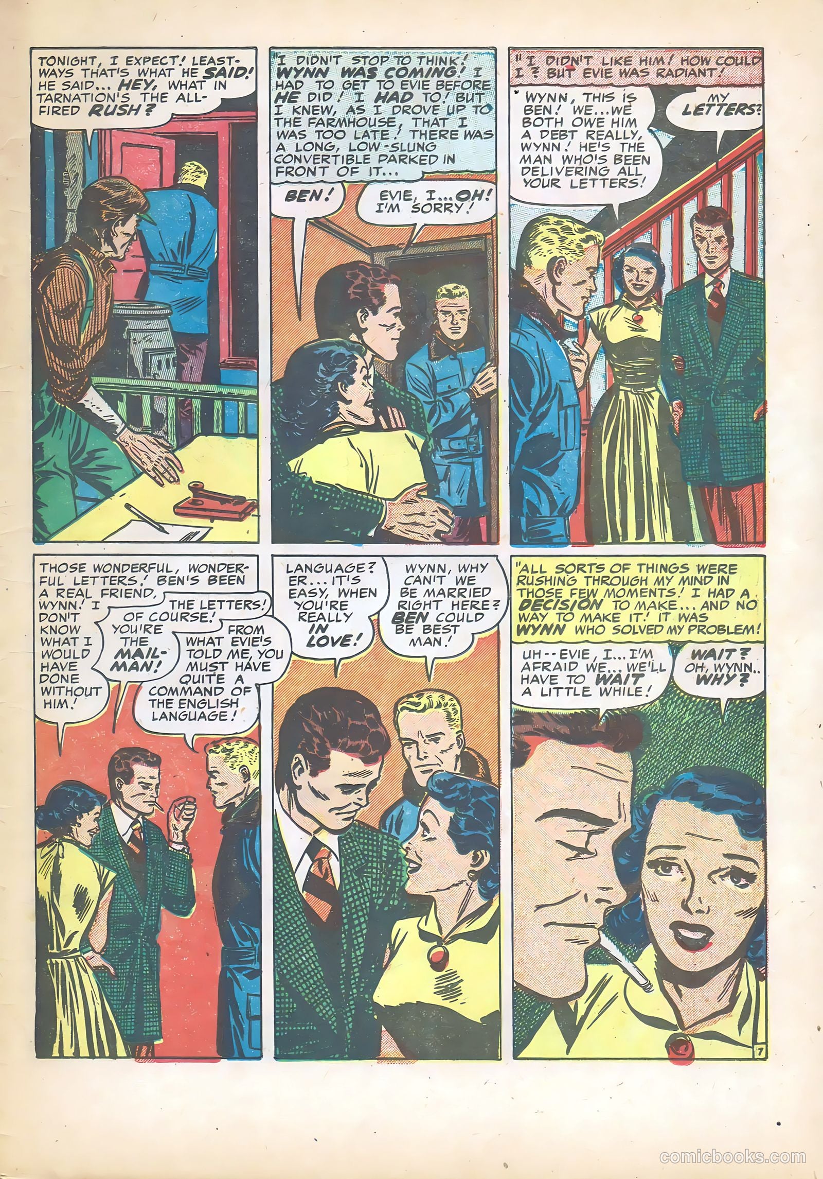 Young Romance #21 (1950) — page 47 of 52