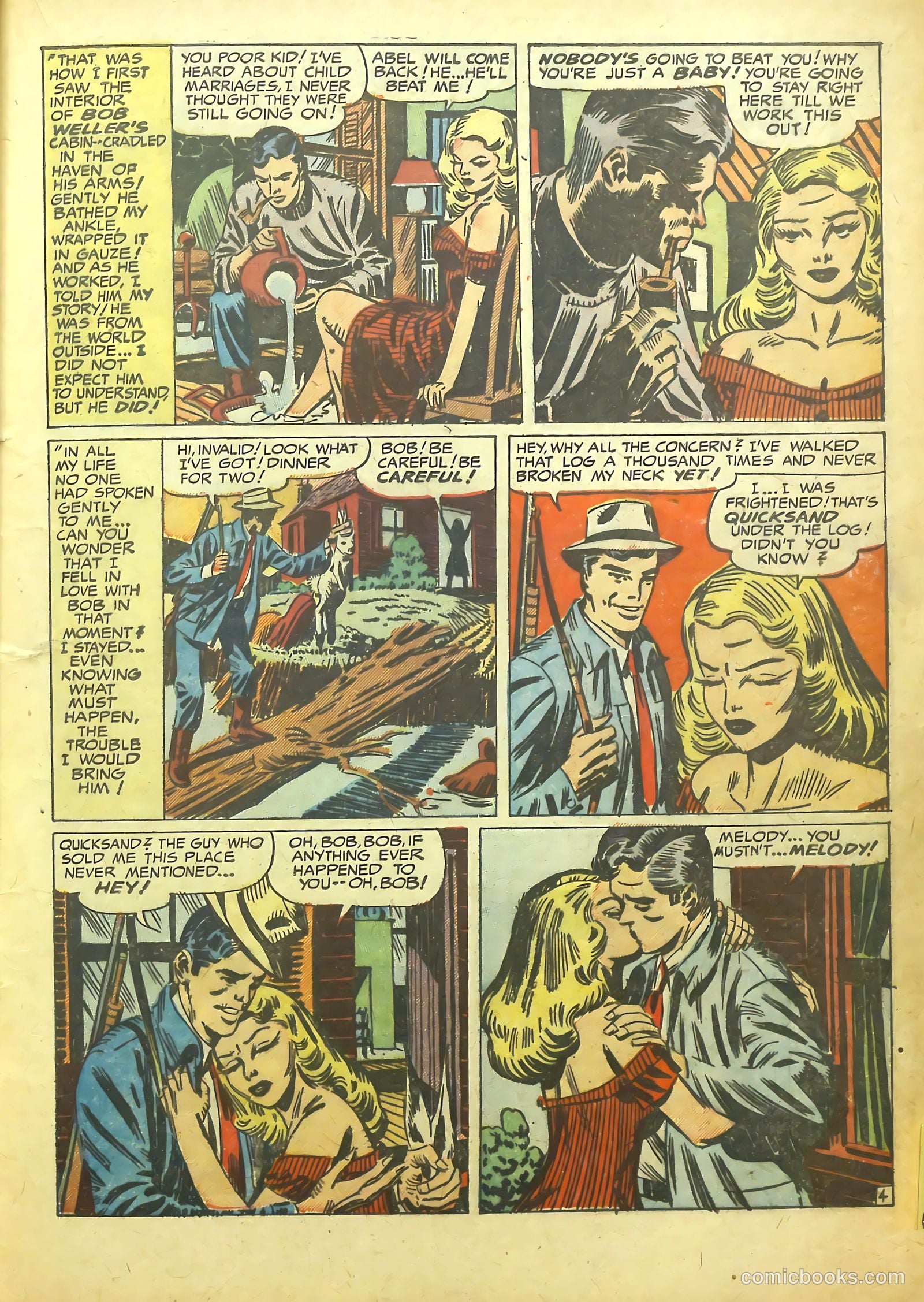 Young Romance #22 (1950) — page 30 of 53