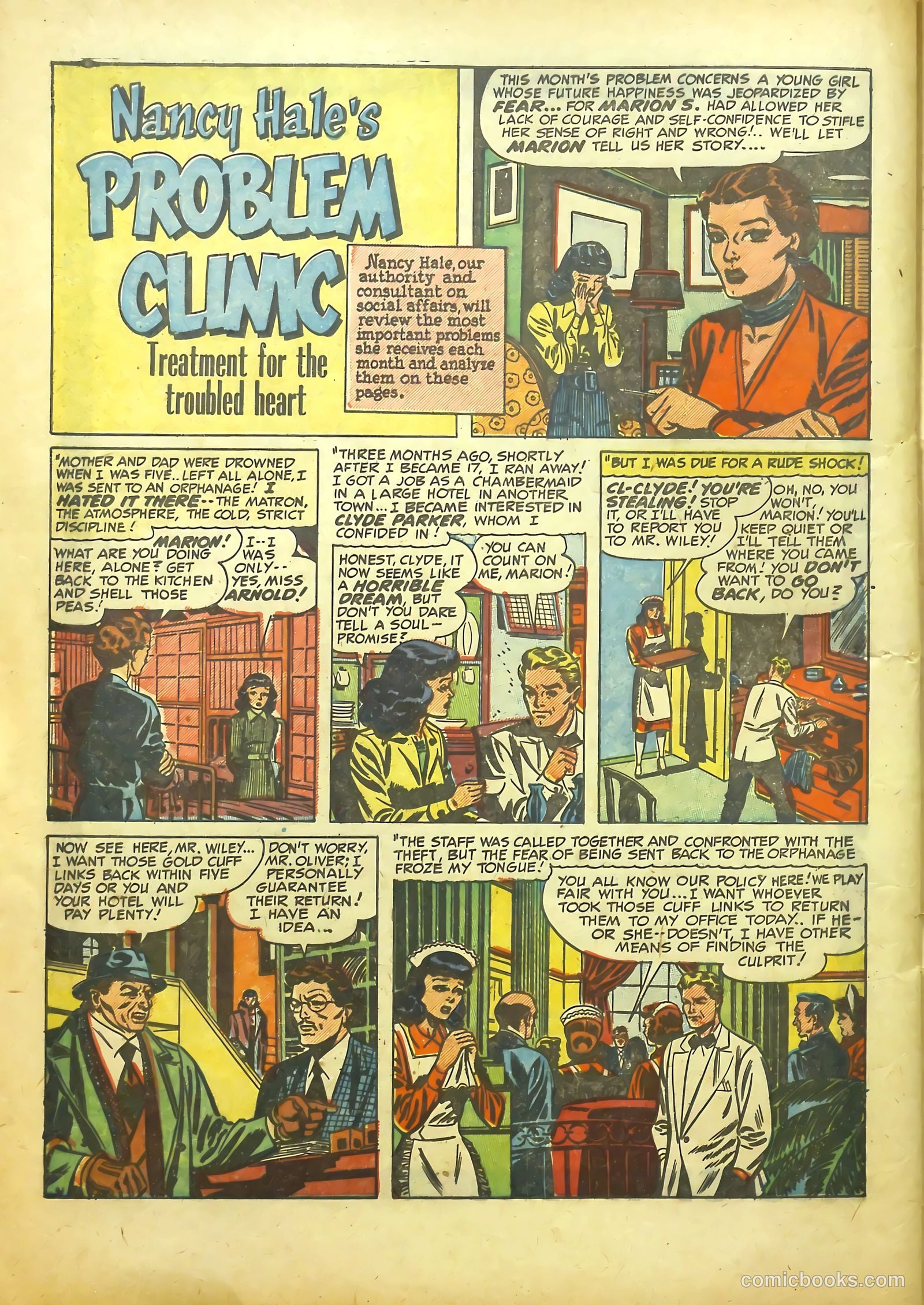 Young Romance #22 (1950) — page 37 of 53