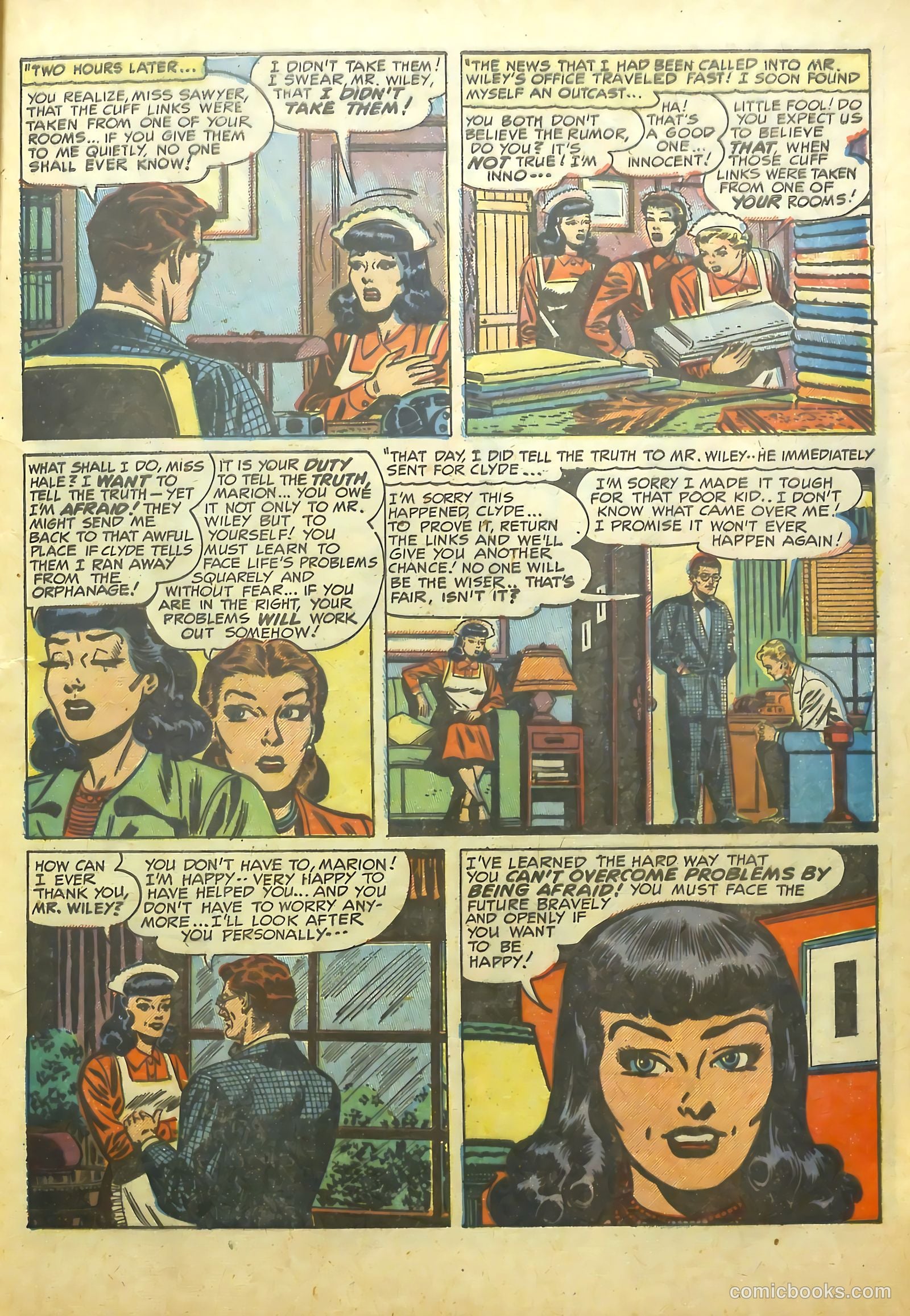 Young Romance #22 (1950) — page 38 of 53