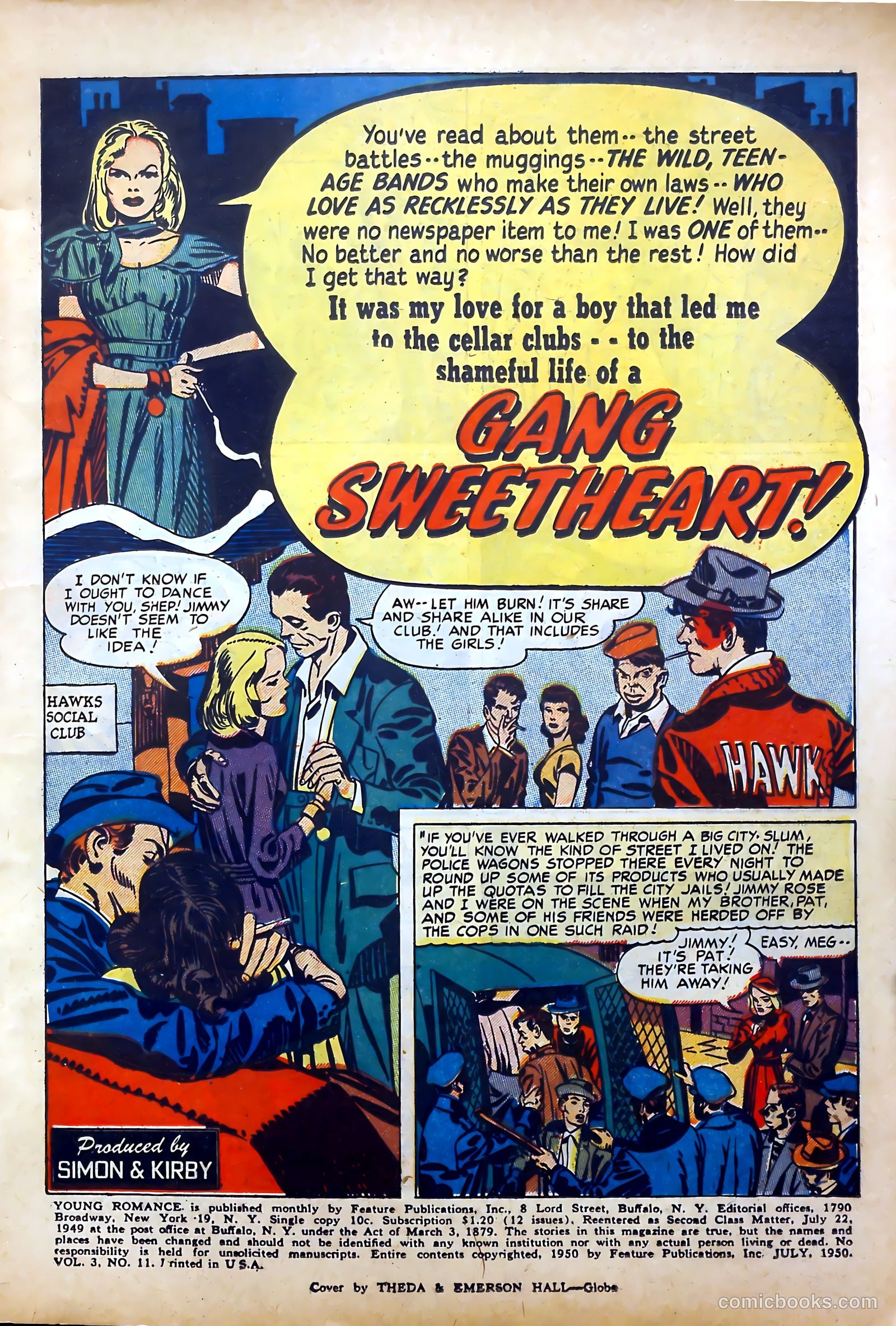 Young Romance #23 (1950) — page 3 of 52