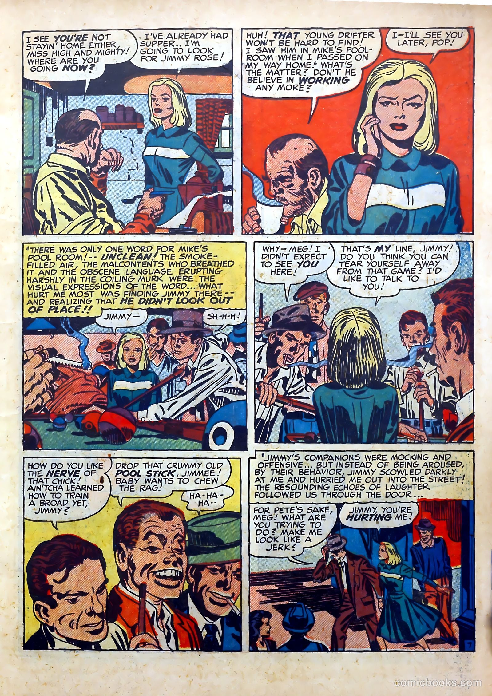 Young Romance #23 (1950) — page 9 of 52