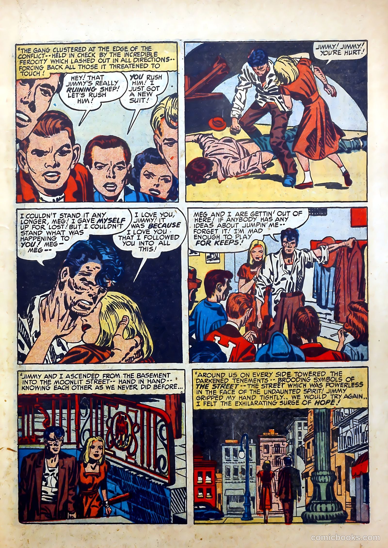 Young Romance #23 (1950) — page 17 of 52