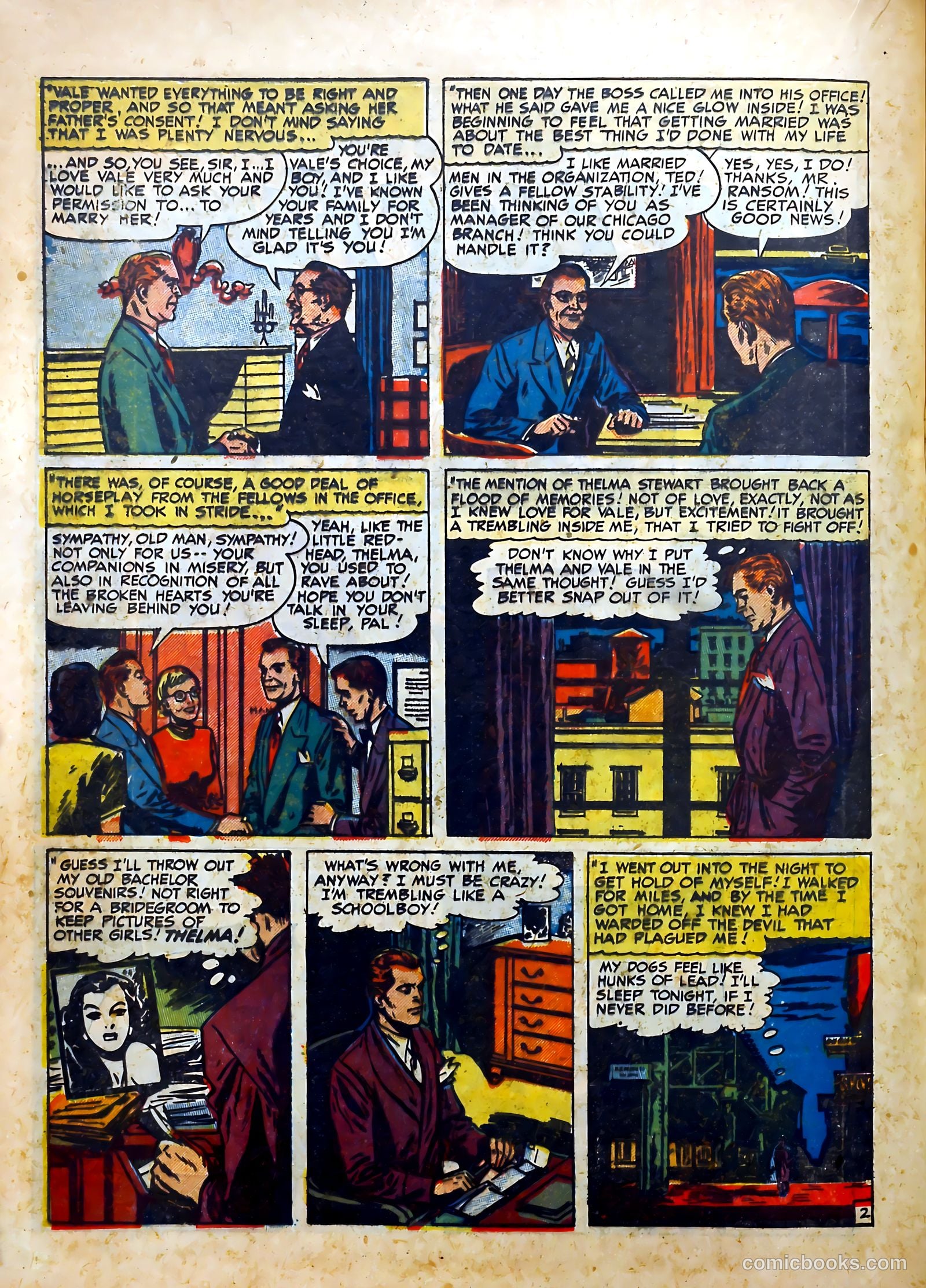 Young Romance #23 (1950) — page 30 of 52