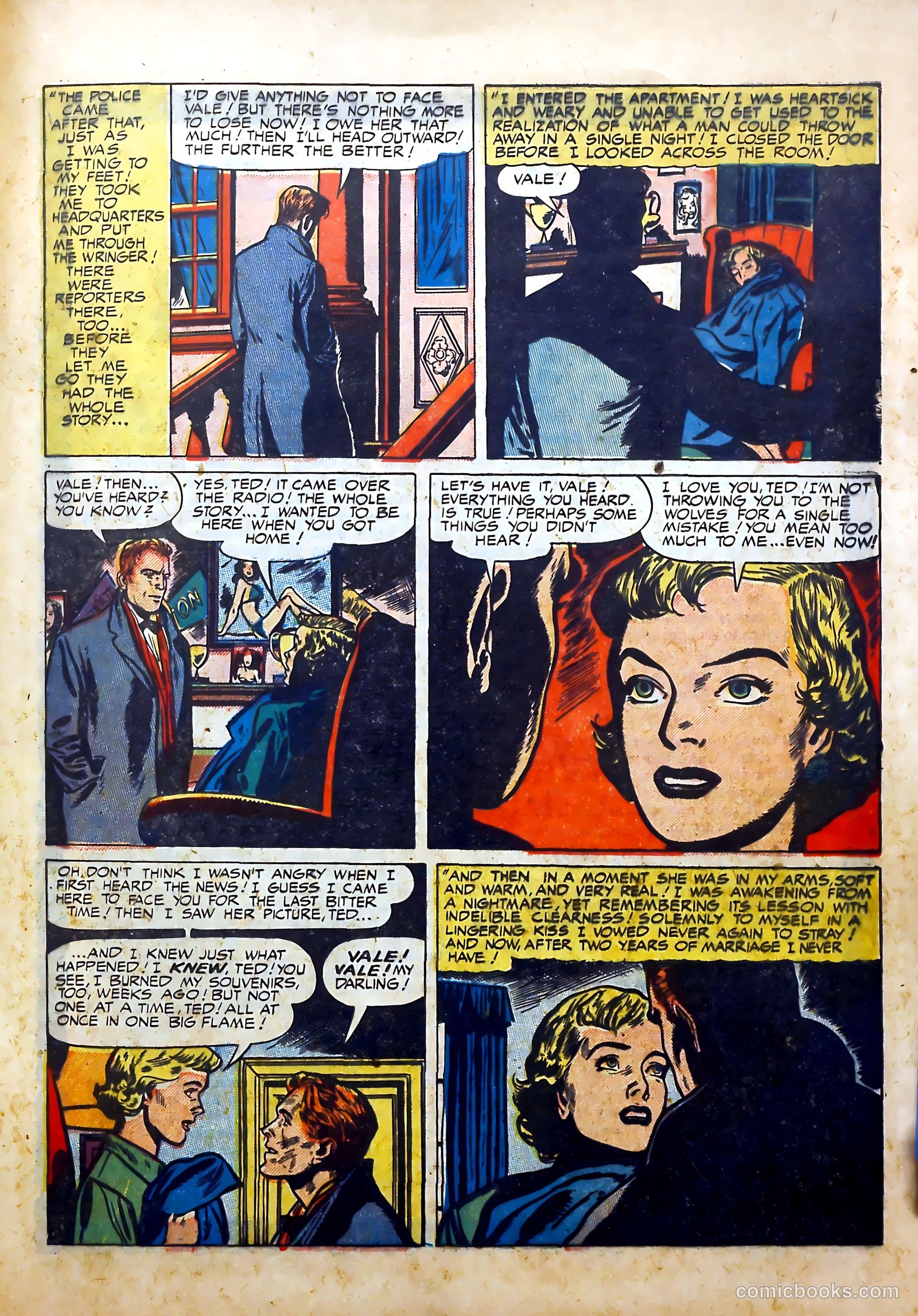 Young Romance #23 (1950) — page 35 of 52