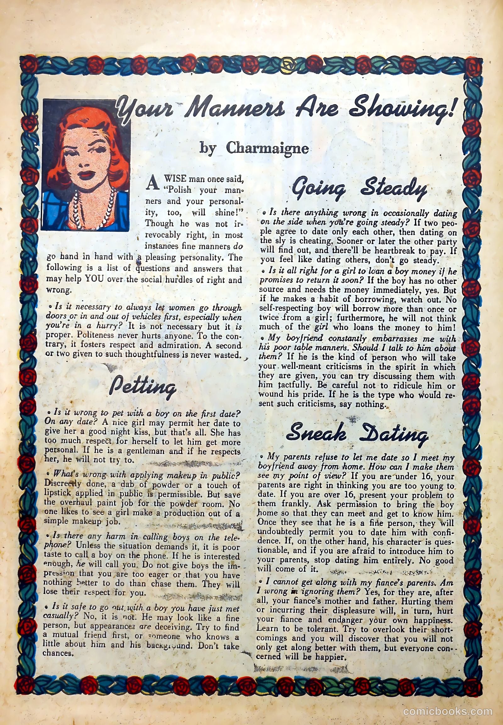 Young Romance #23 (1950) — page 36 of 52