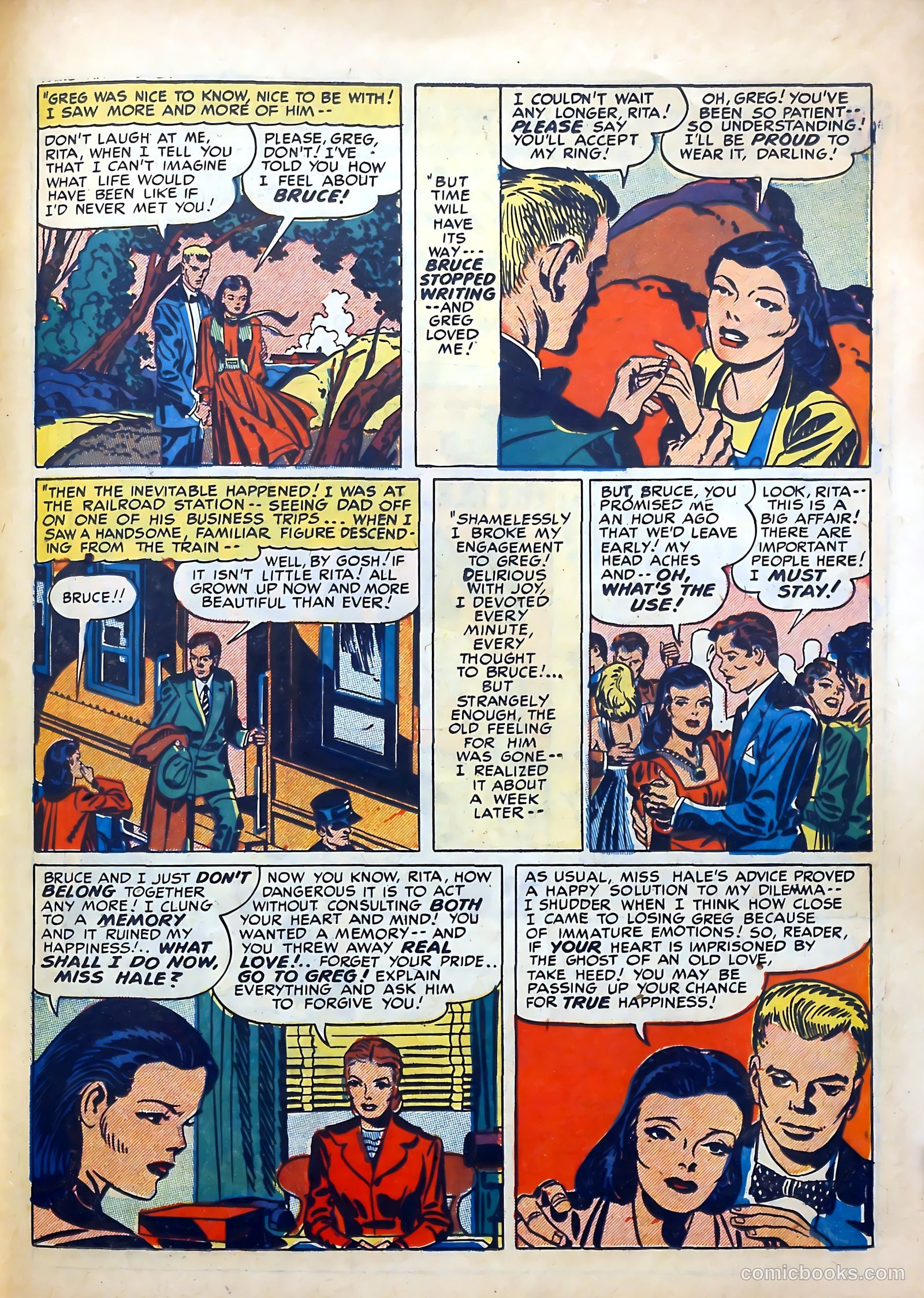 Young Romance #23 (1950) — page 39 of 52