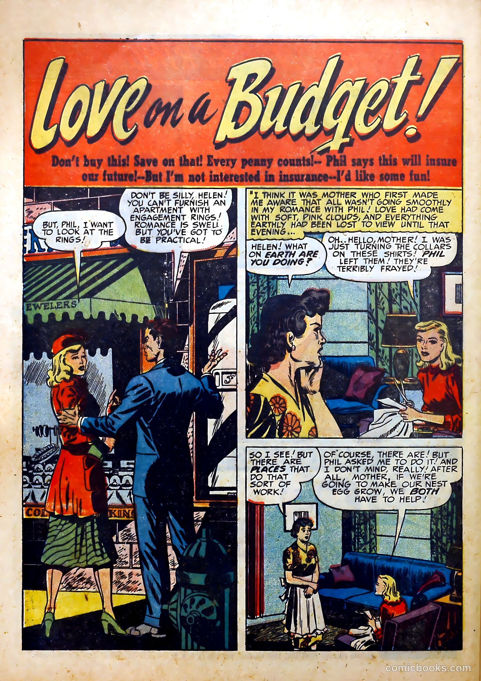 Young Romance #23 (1950) — page 42 of 52