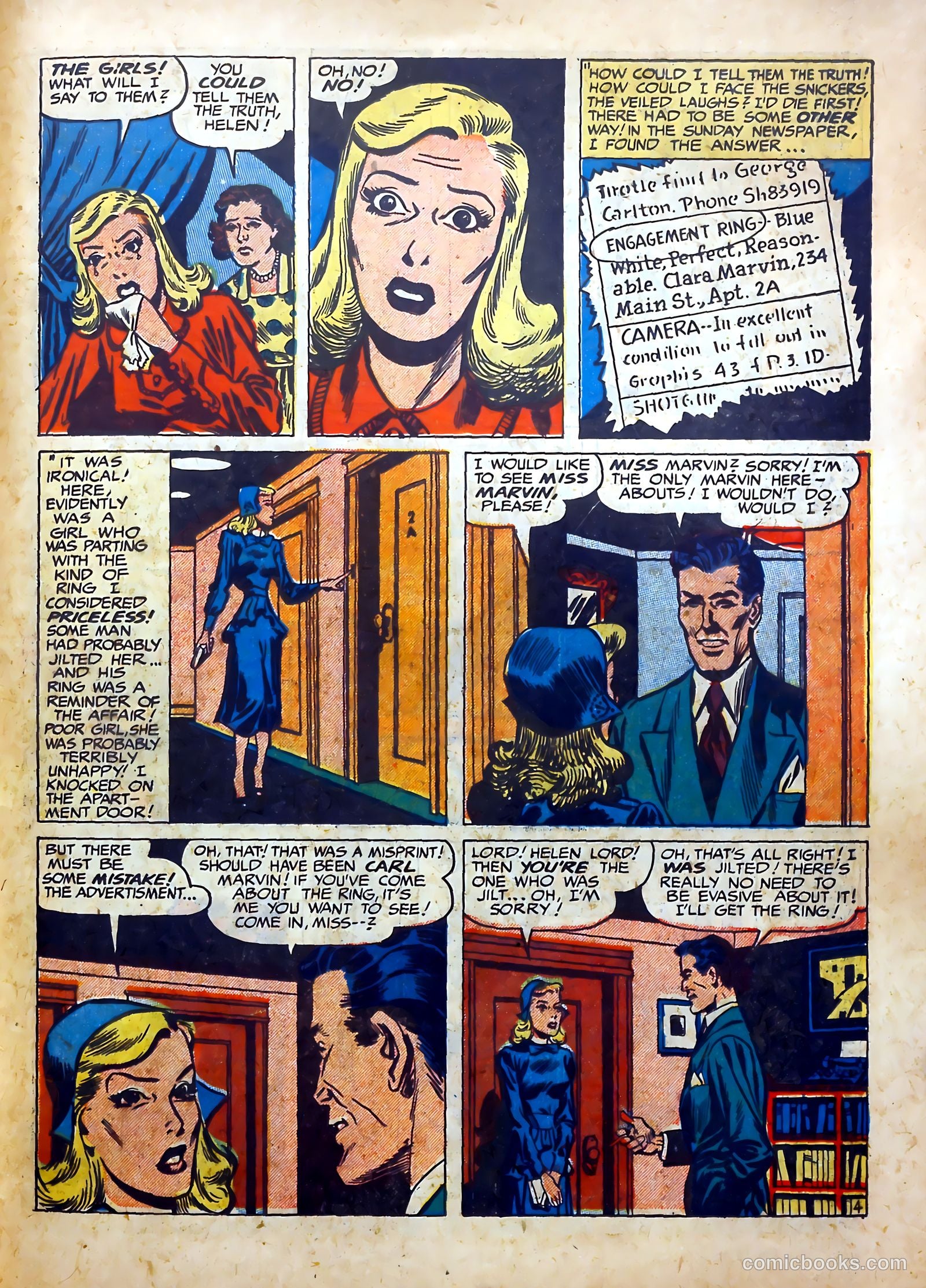 Young Romance #23 (1950) — page 45 of 52