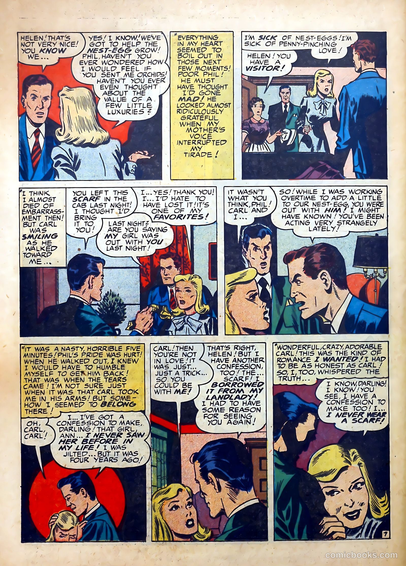 Young Romance #23 (1950) — page 48 of 52
