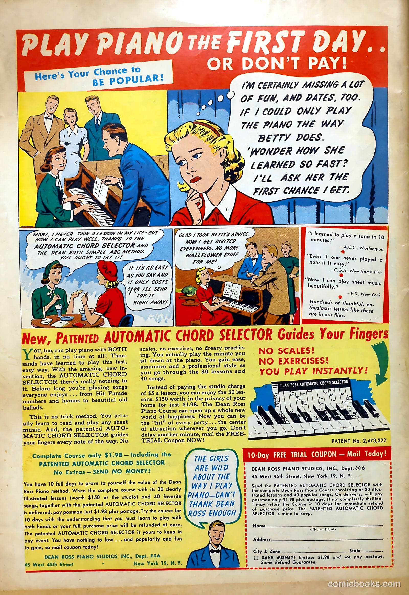 Young Romance #23 (1950) — page 52 of 52