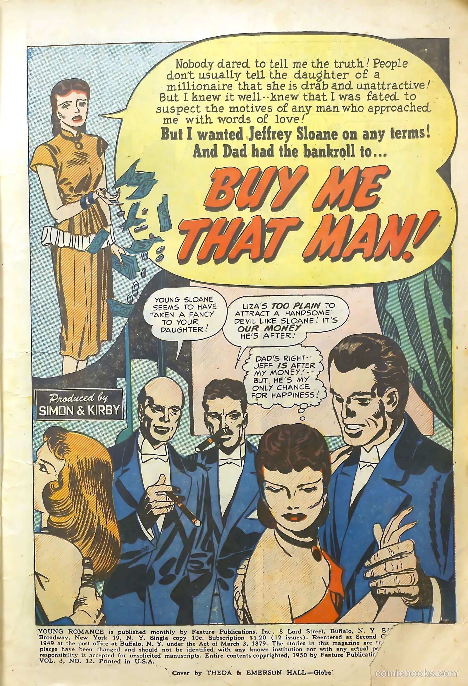 Young Romance #24 (1947) — page 3 of 52