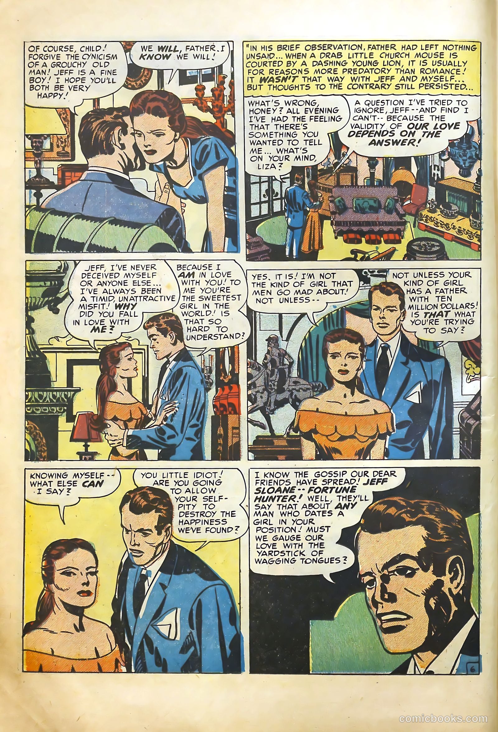 Young Romance #24 (1947) — page 8 of 52
