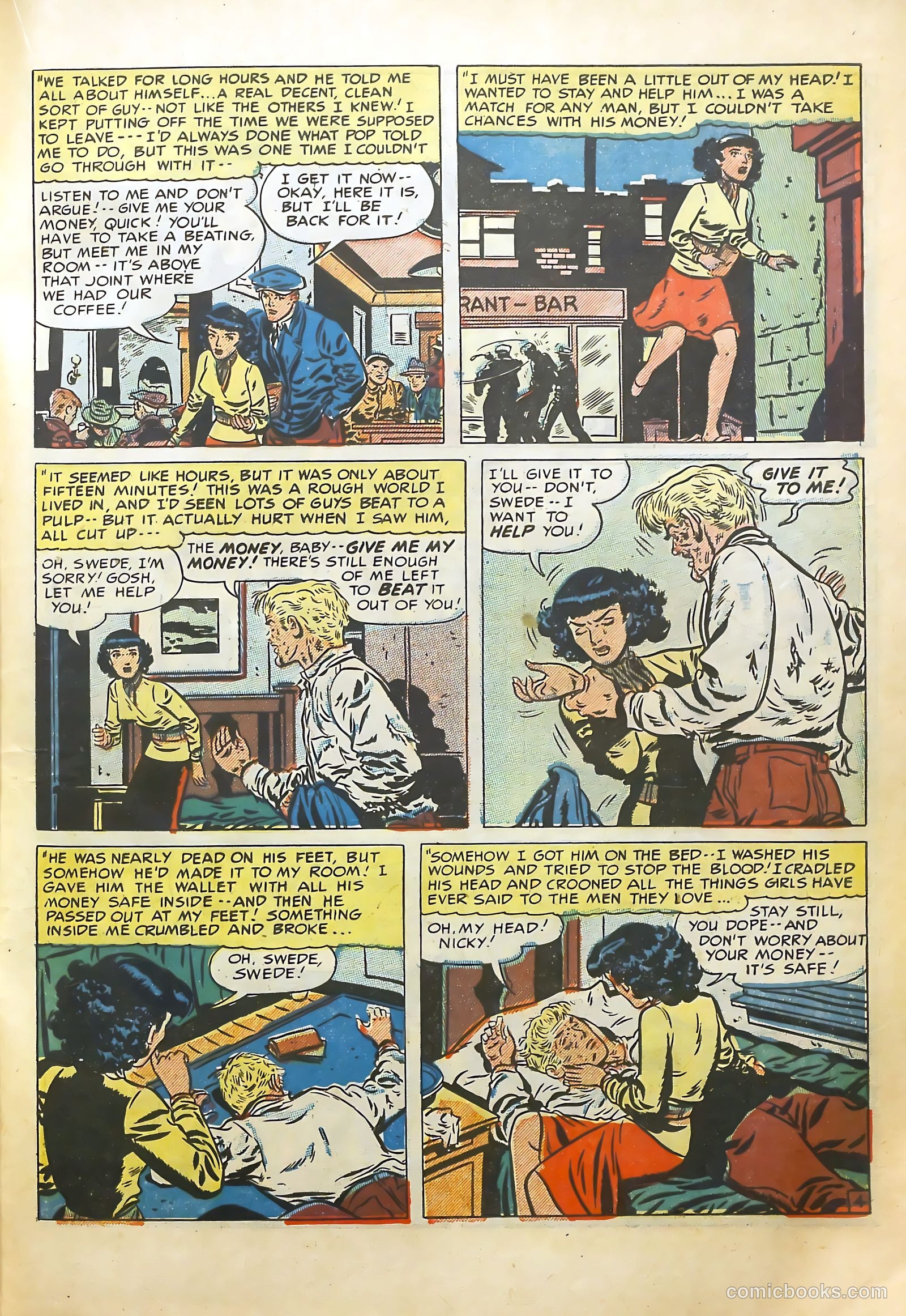 Young Romance #24 (1947) — page 21 of 52