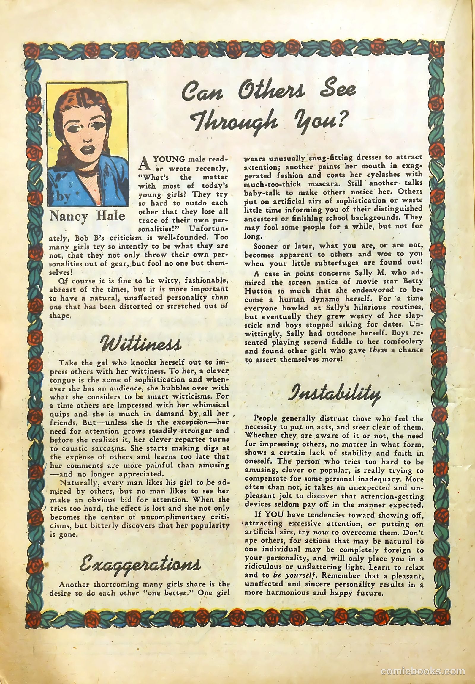Young Romance #24 (1947) — page 30 of 52