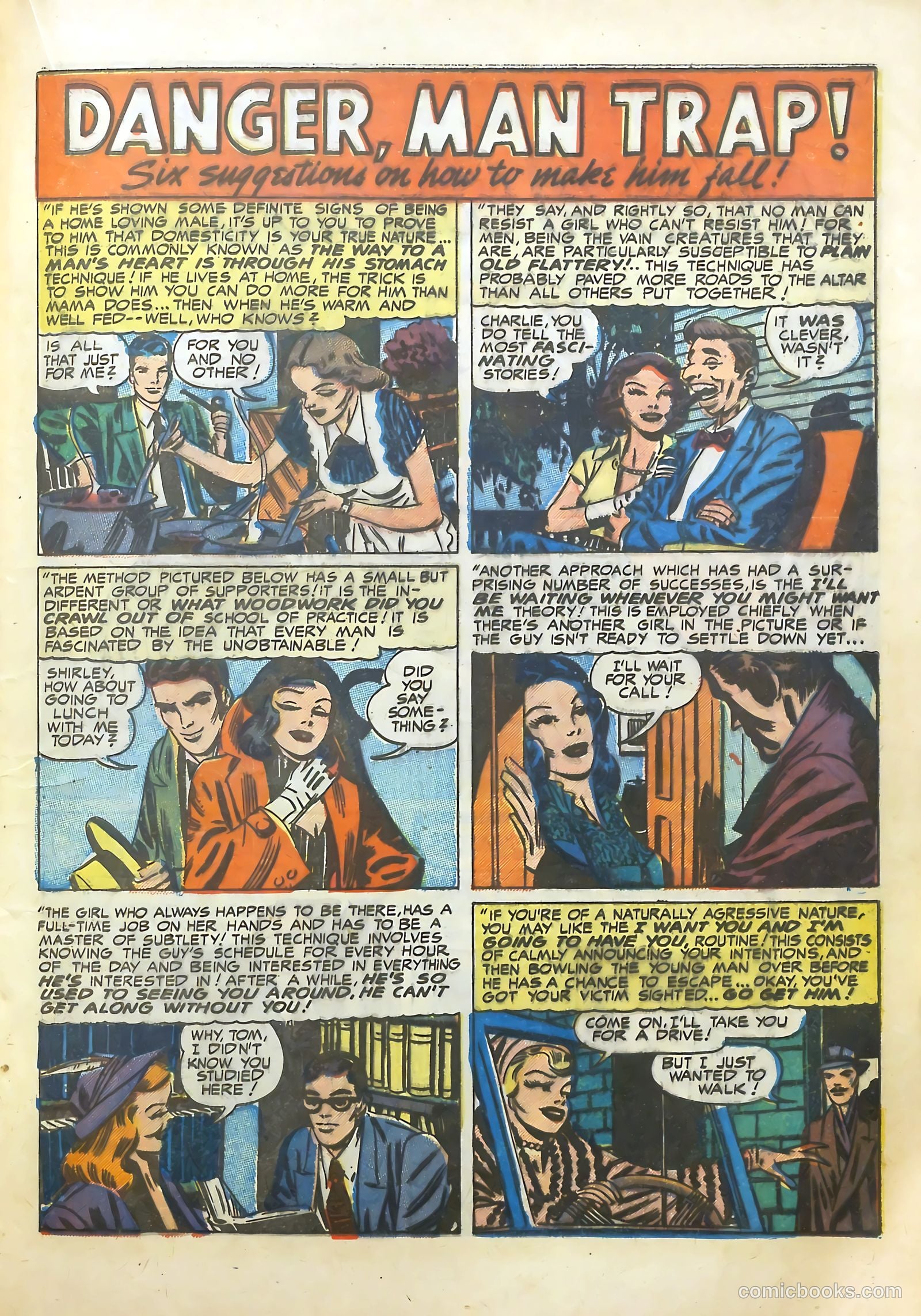 Young Romance #24 (1947) — page 31 of 52