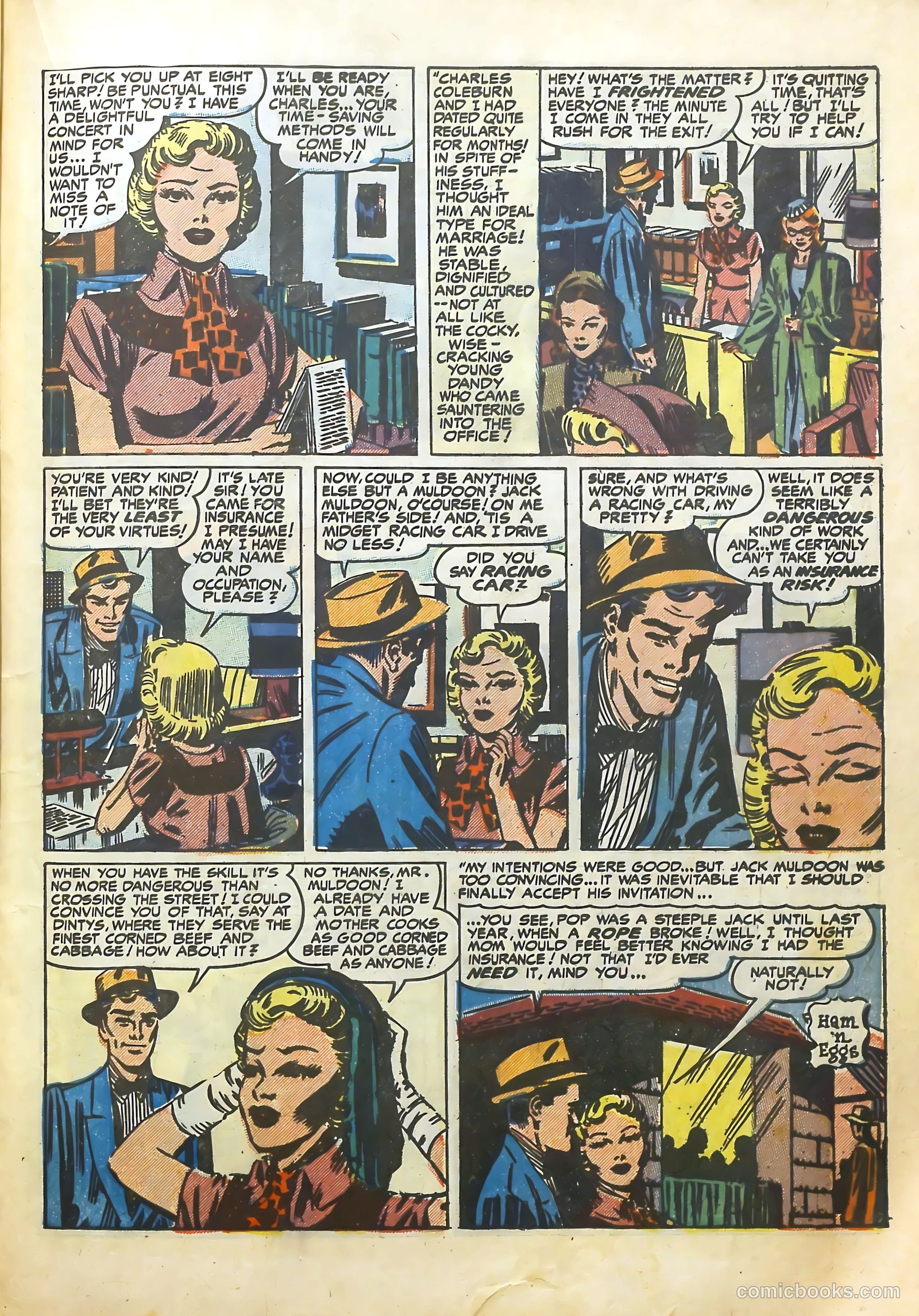 Young Romance #24 (1947) — page 33 of 52