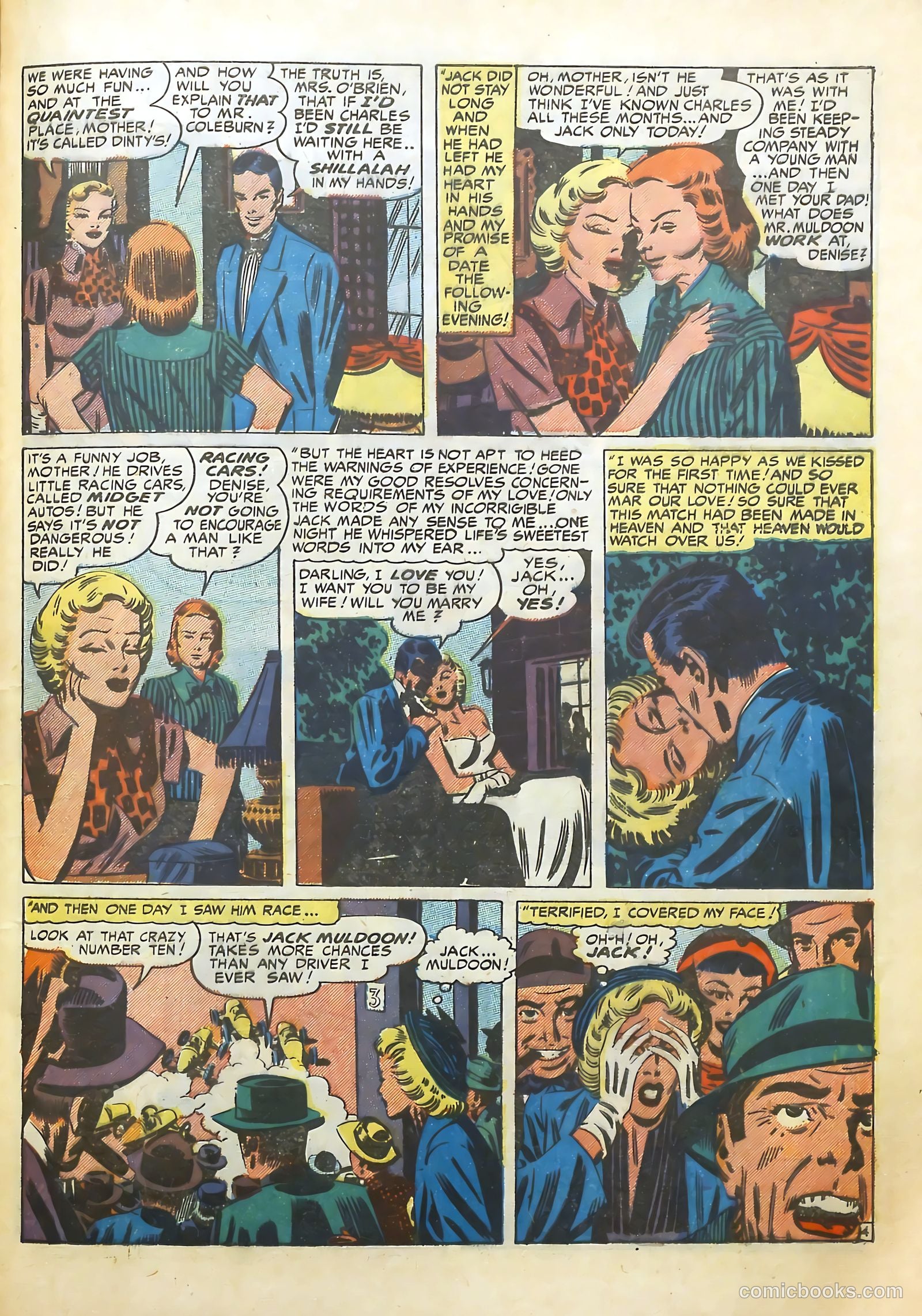 Young Romance #24 (1947) — page 35 of 52
