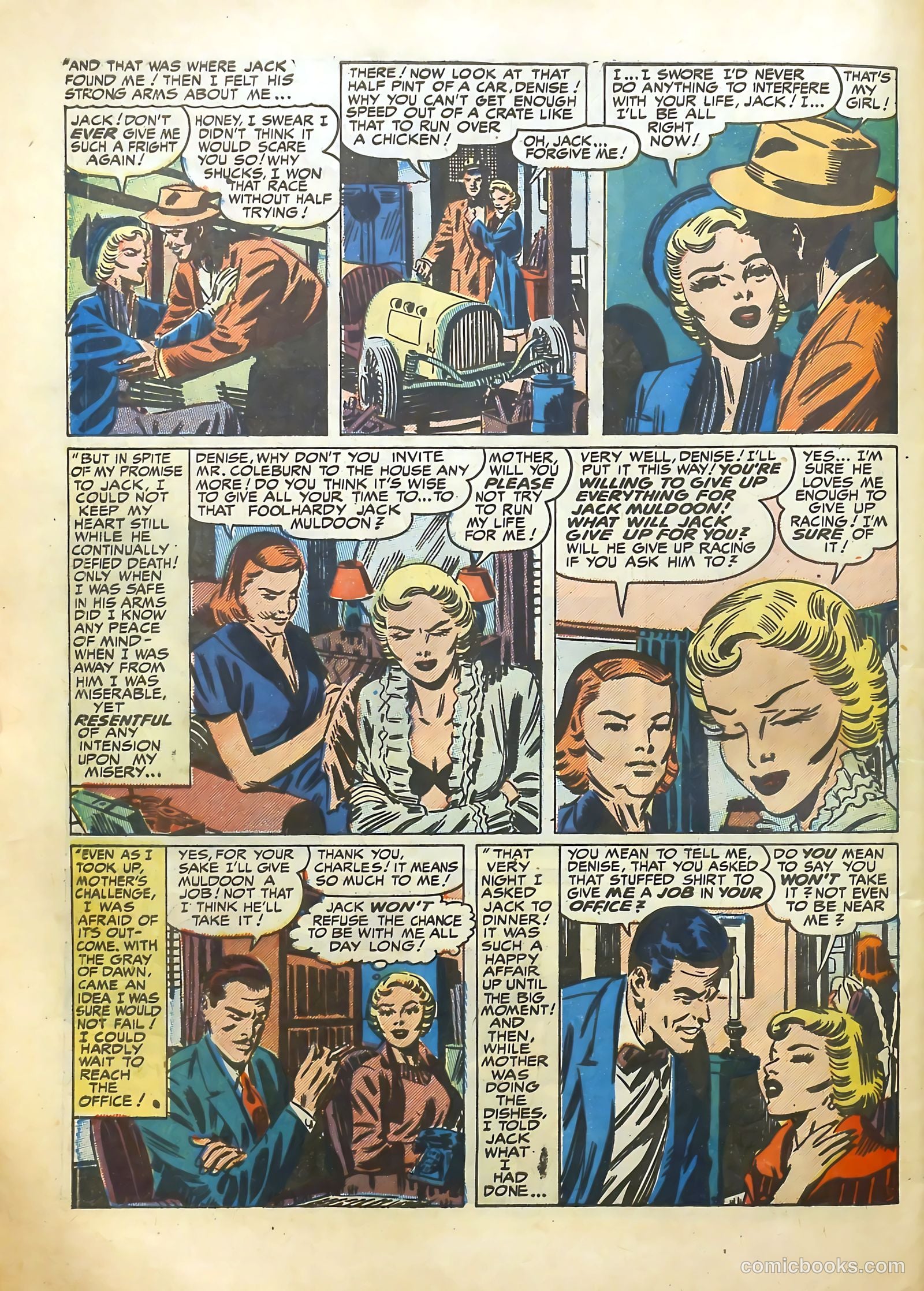 Young Romance #24 (1947) — page 36 of 52