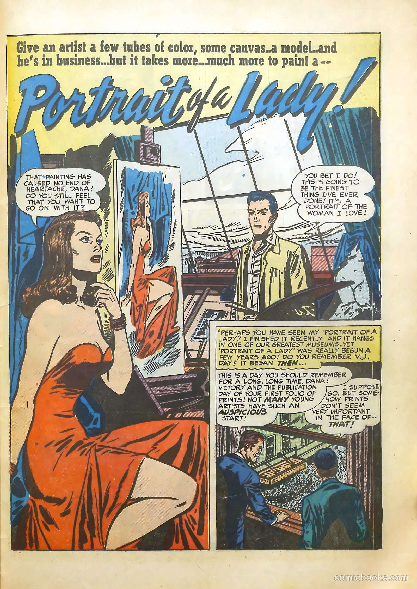 Young Romance #24 (1947) — page 41 of 52