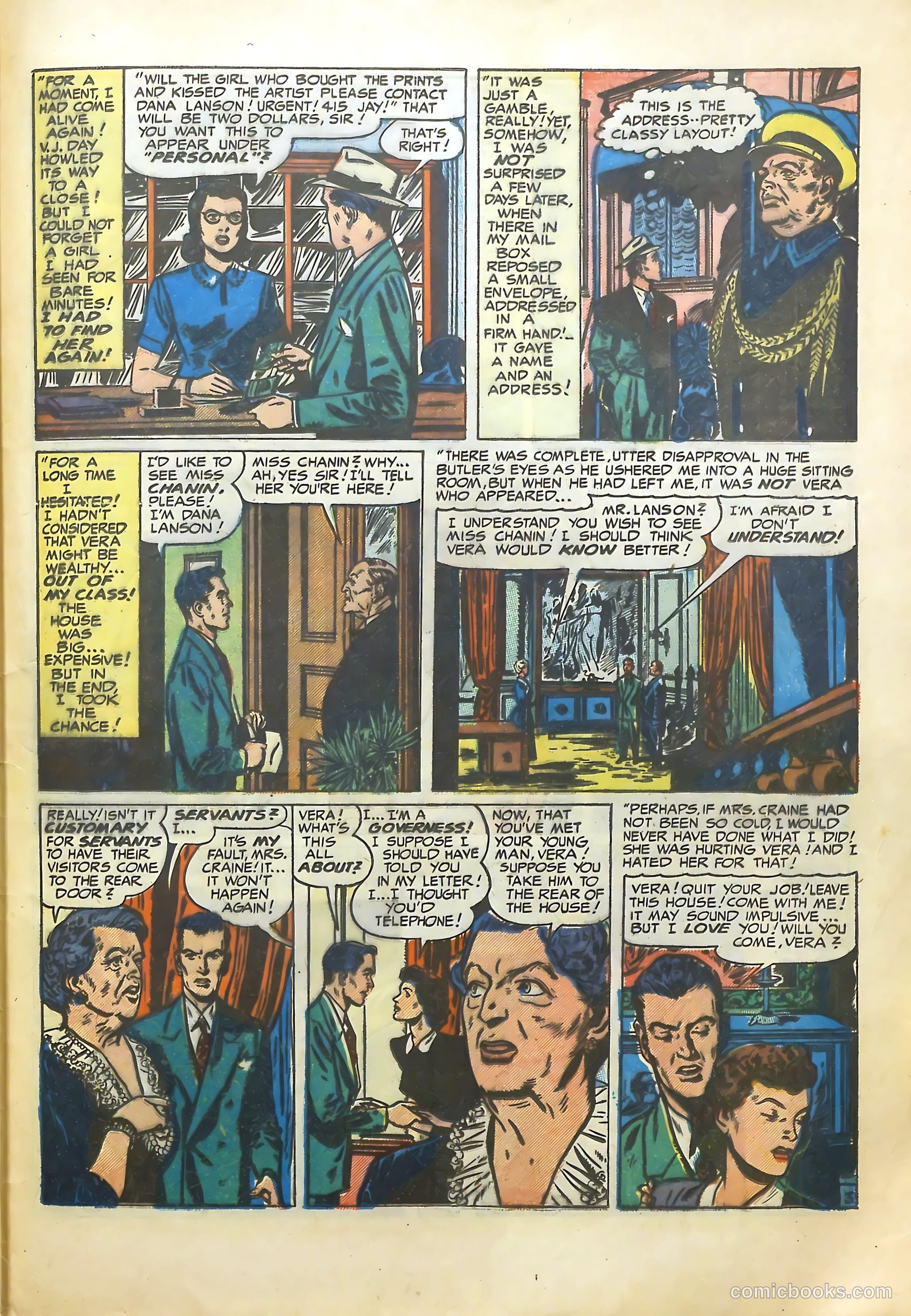 Young Romance #24 (1947) — page 43 of 52