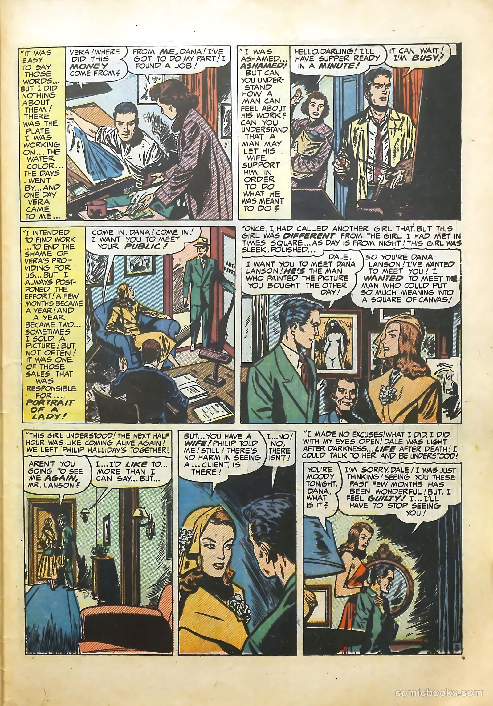 Young Romance #24 (1947) — page 45 of 52
