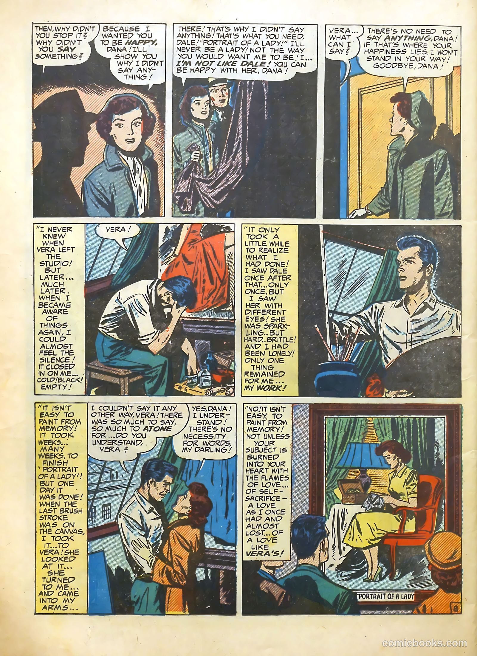Young Romance #24 (1947) — page 48 of 52