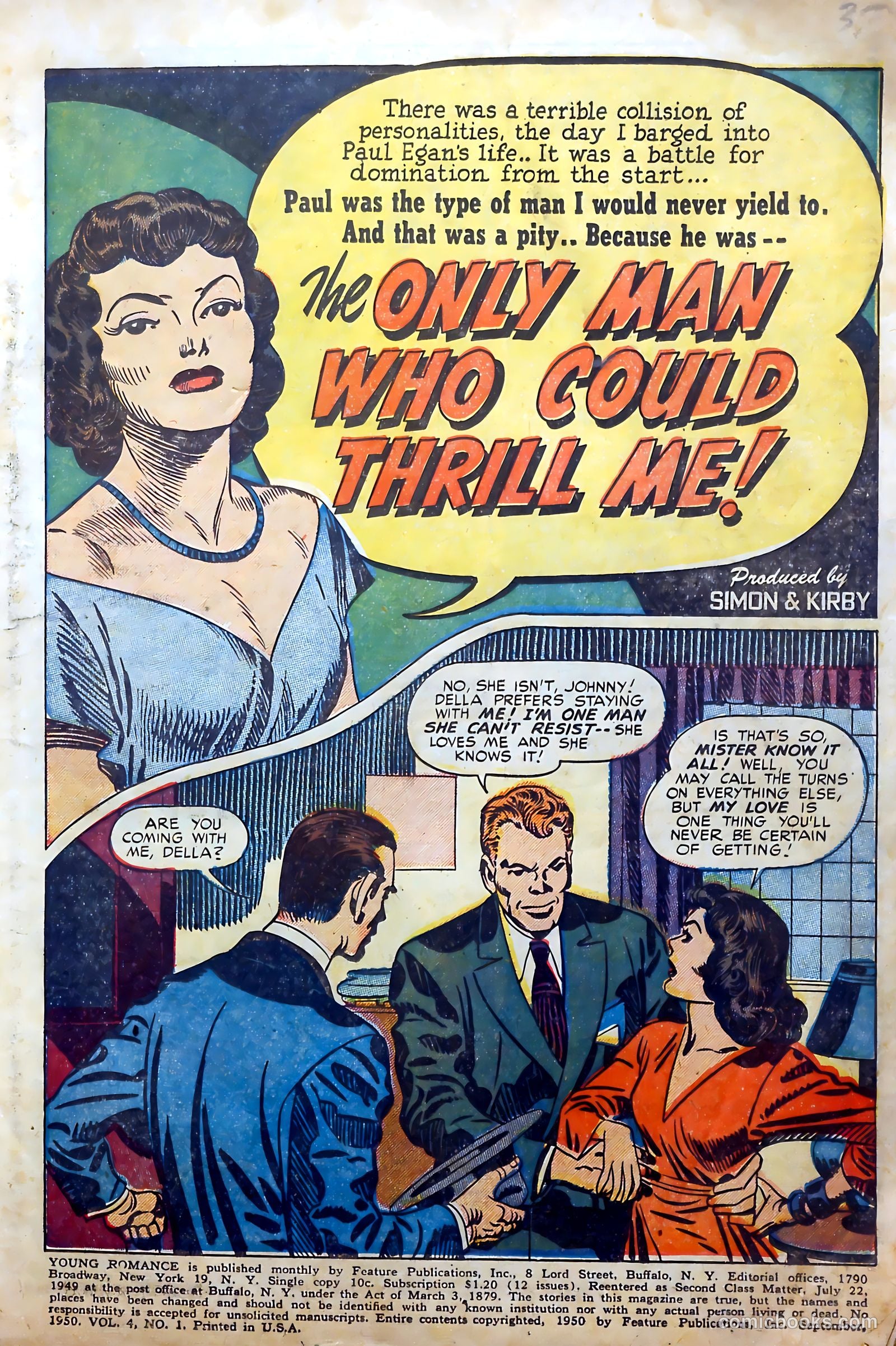 Young Romance #25 (1949) — page 3 of 52