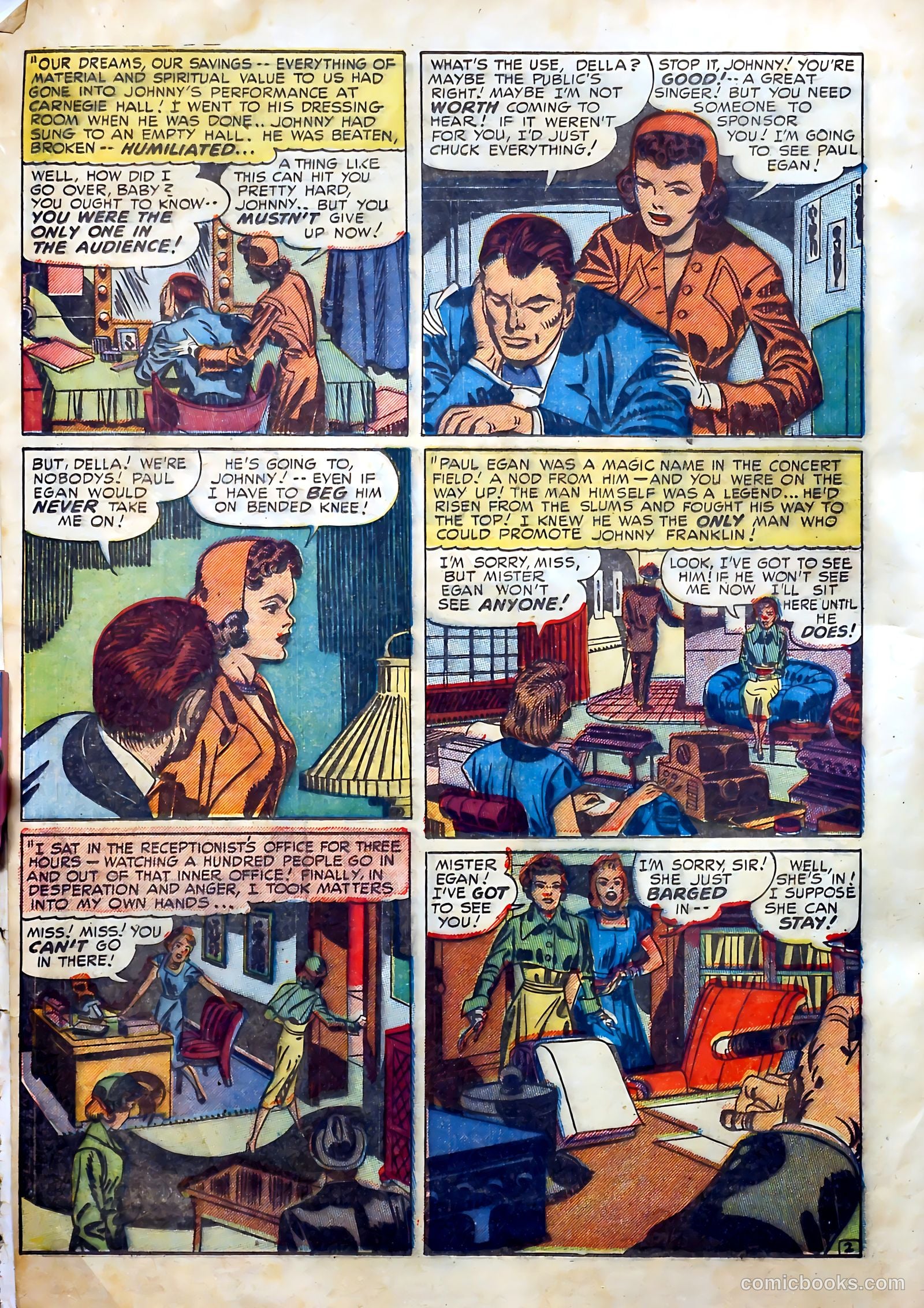Young Romance #25 (1949) — page 4 of 52