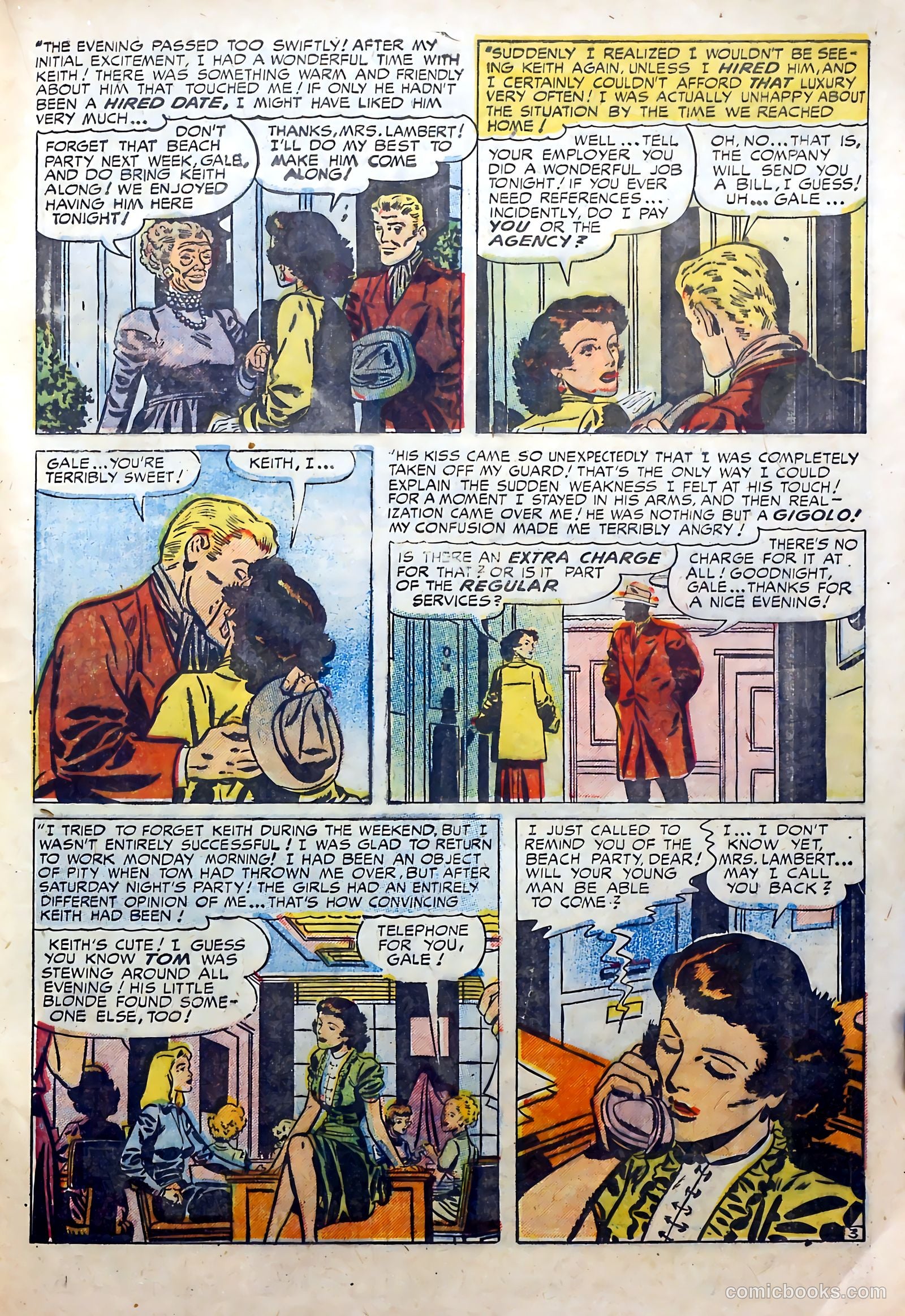 Young Romance #25 (1949) — page 19 of 52