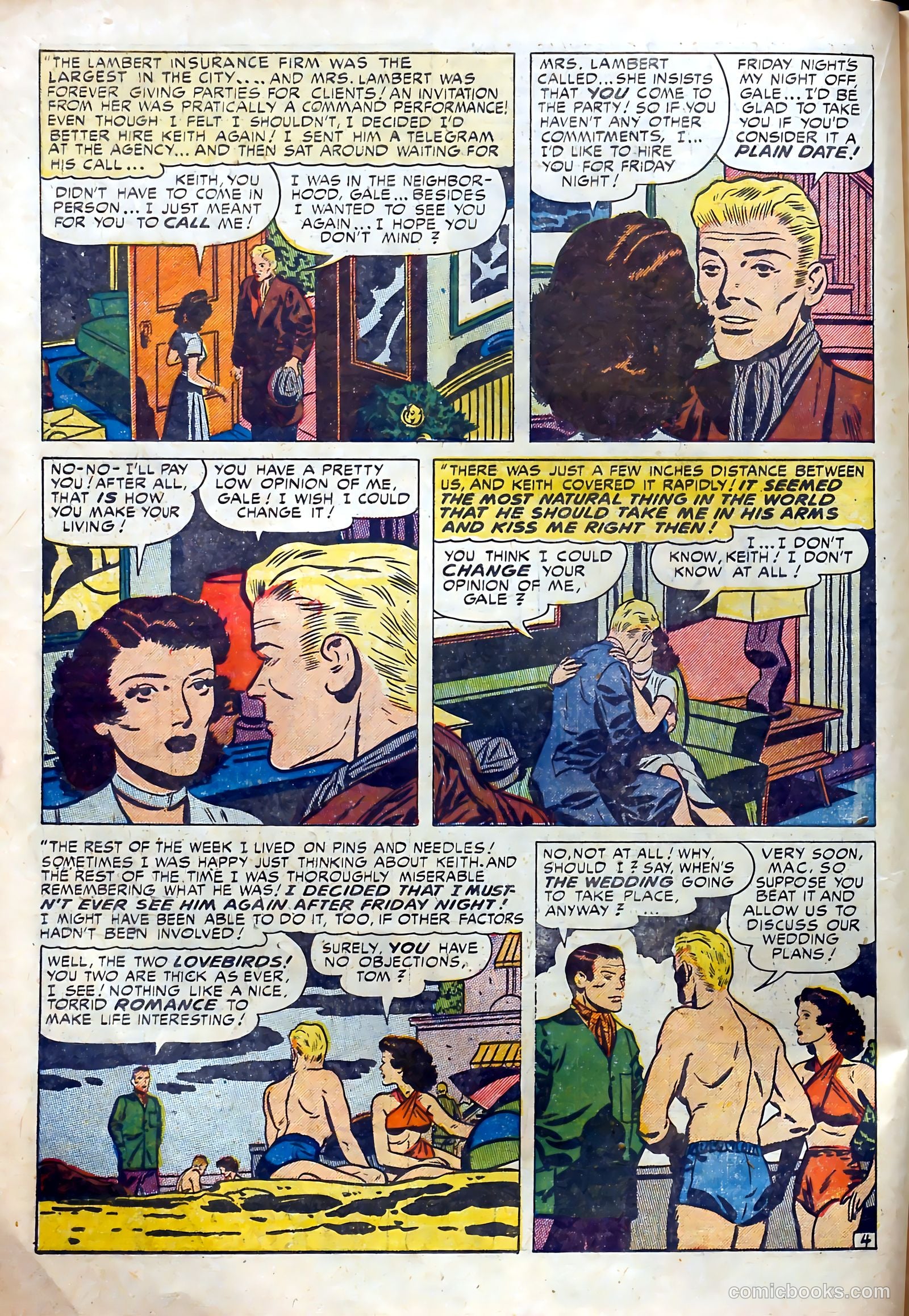 Young Romance #25 (1949) — page 20 of 52