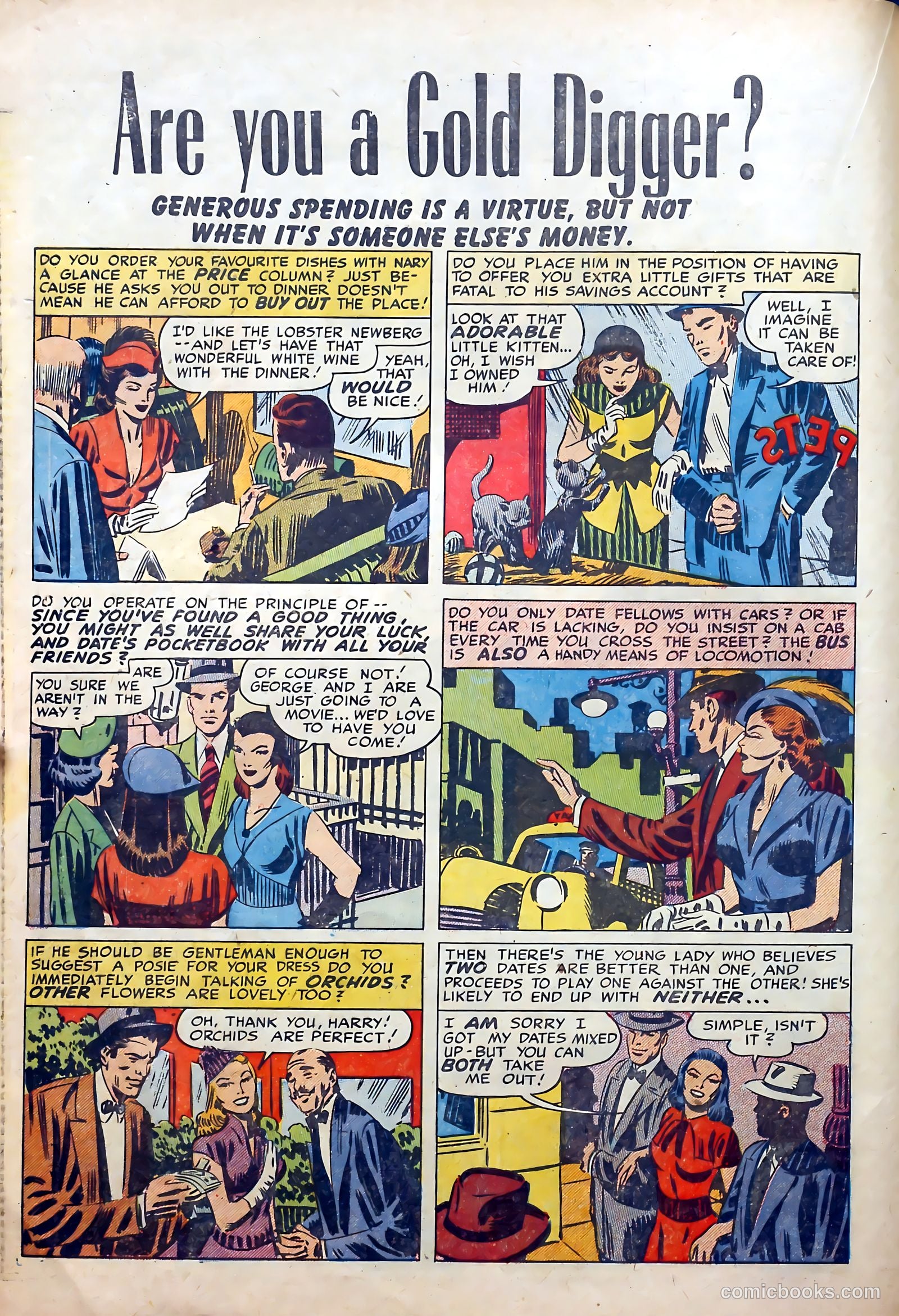 Young Romance #25 (1949) — page 24 of 52