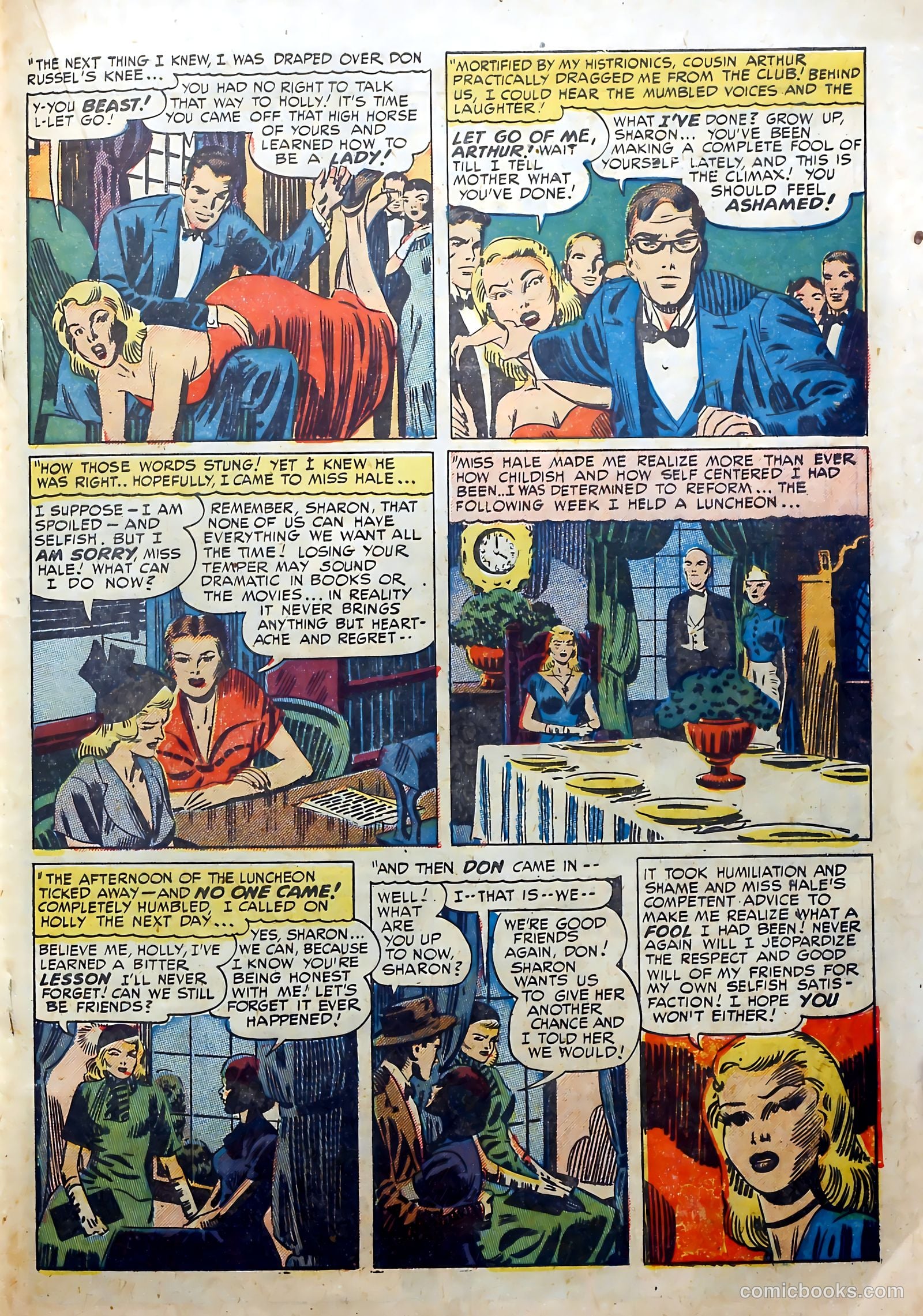 Young Romance #25 (1949) — page 27 of 52