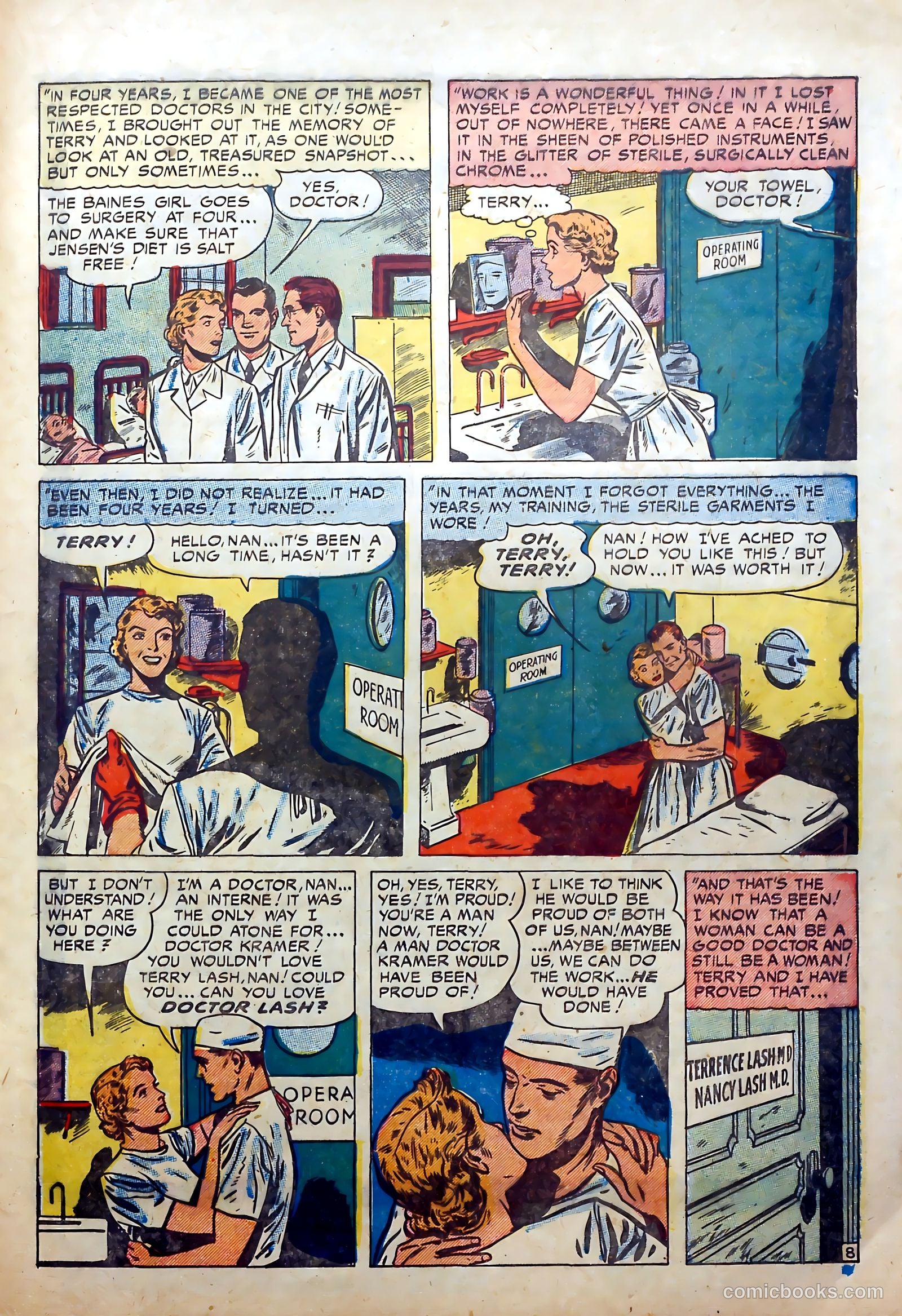 Young Romance #25 (1949) — page 35 of 52