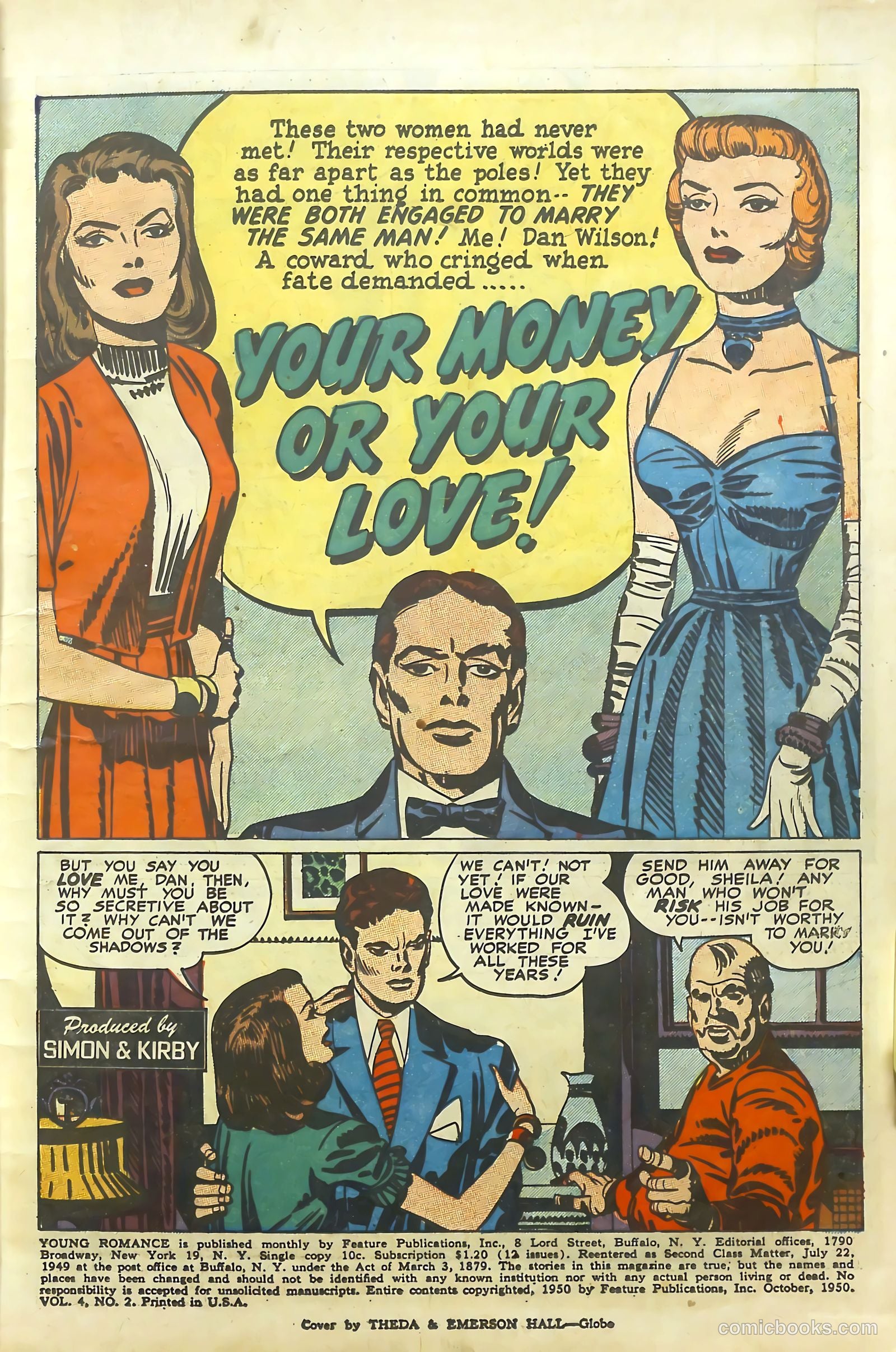 Young Romance #26 (1950) — page 4 of 53