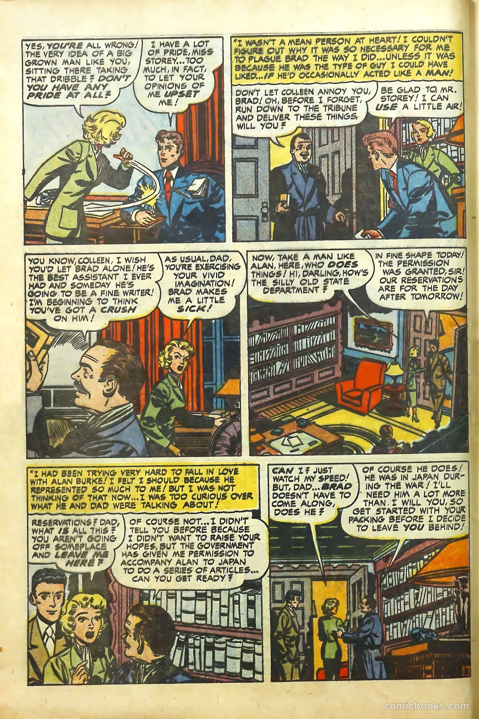 Young Romance #26 (1950) — page 19 of 53