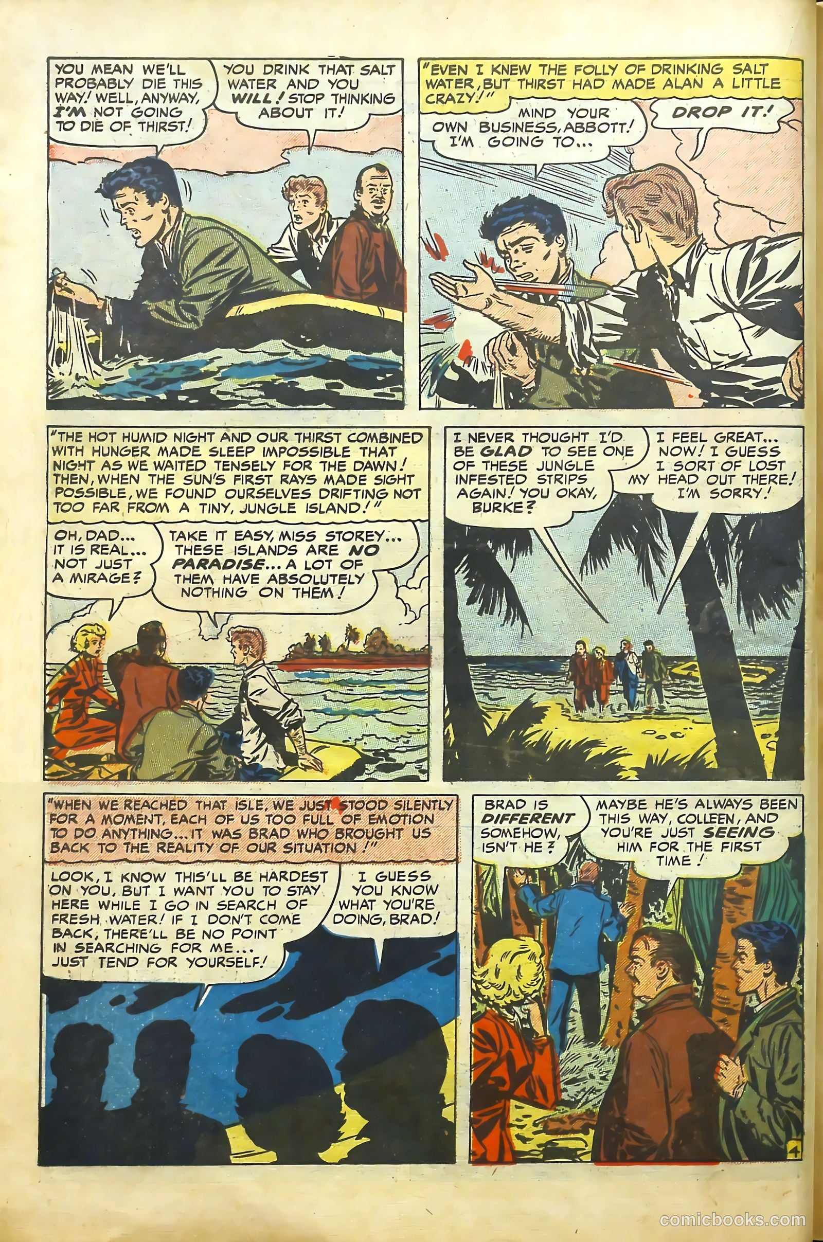 Young Romance #26 (1950) — page 21 of 53