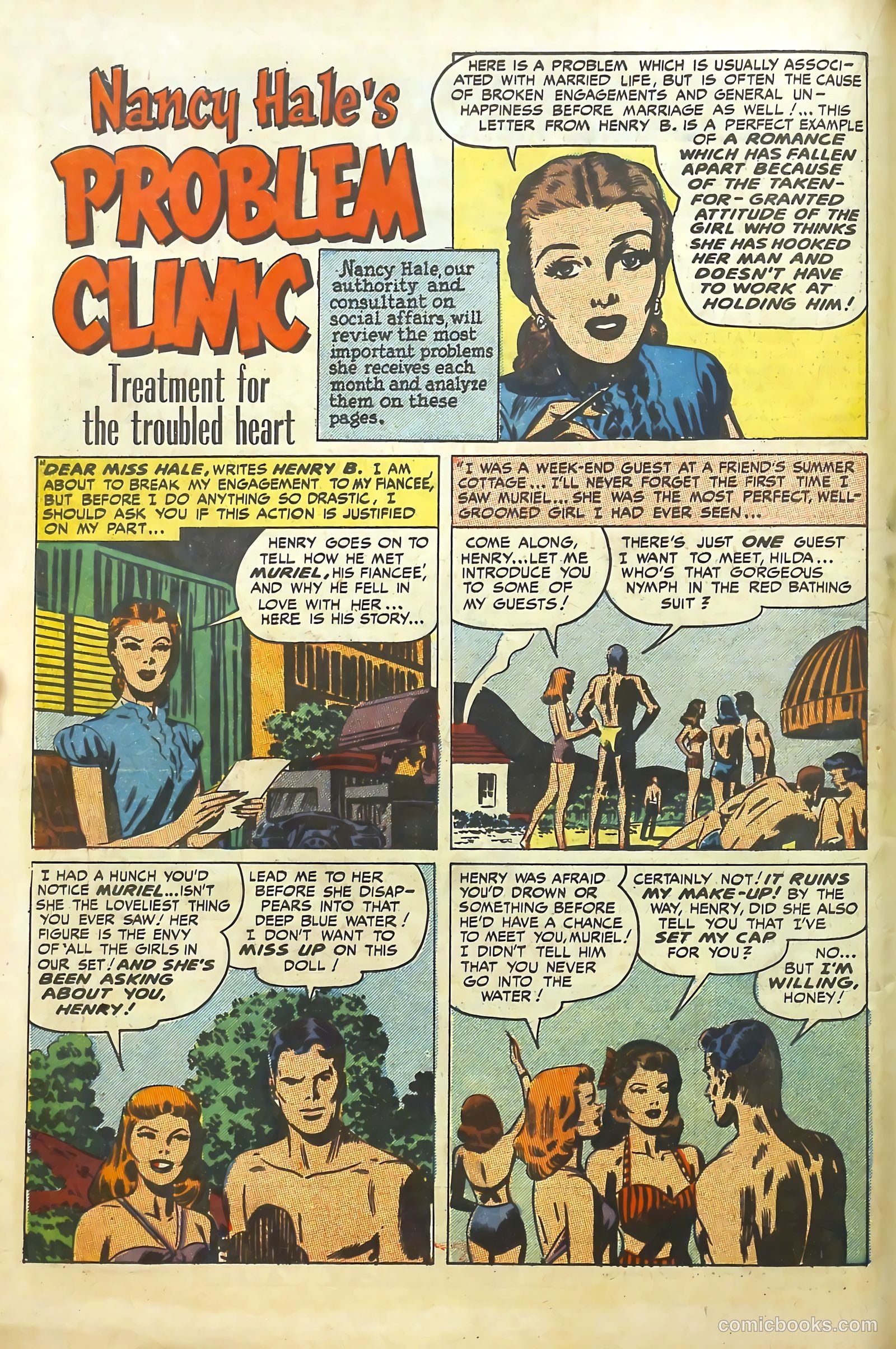 Young Romance #26 (1950) — page 27 of 53