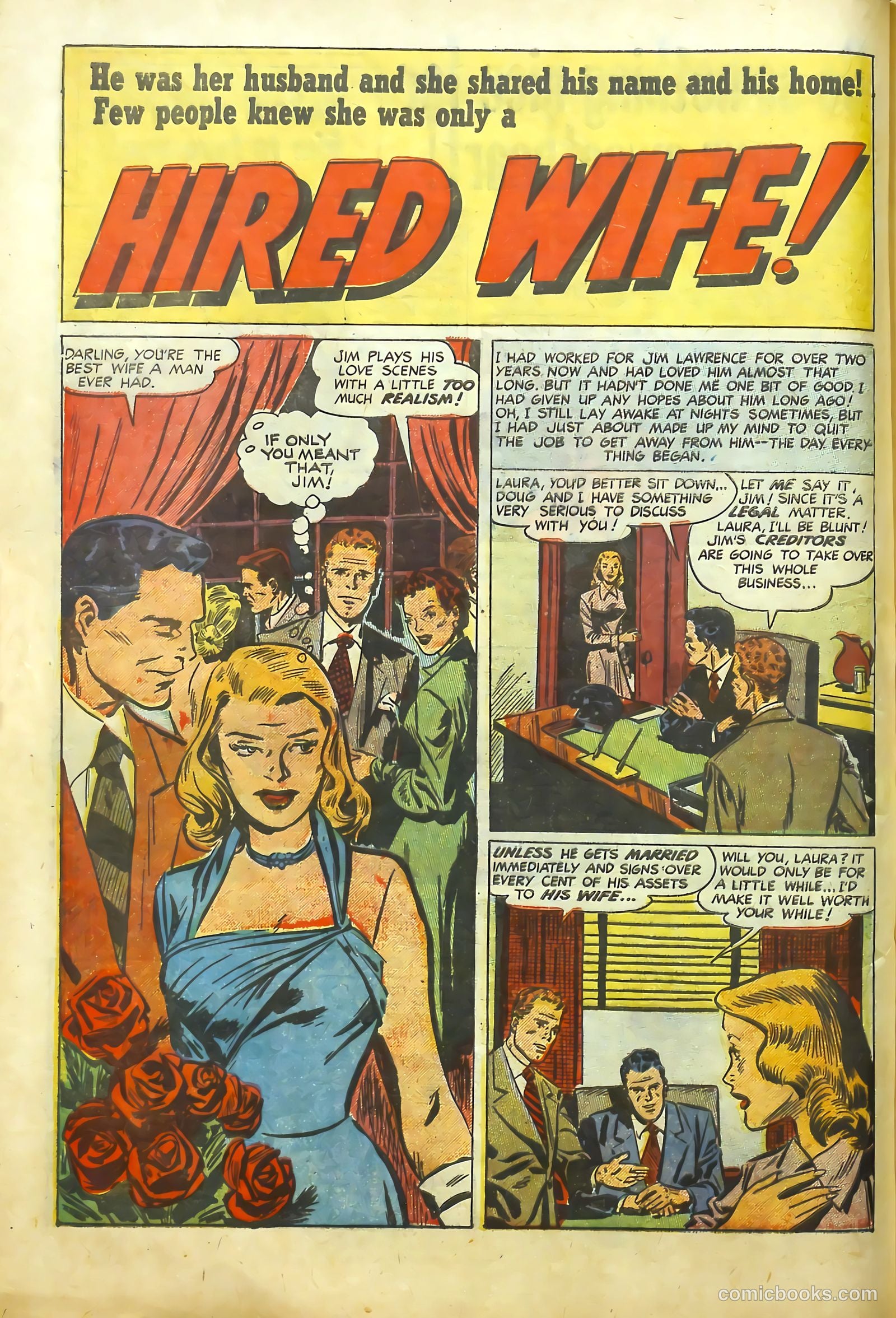 Young Romance #26 (1950) — page 31 of 53
